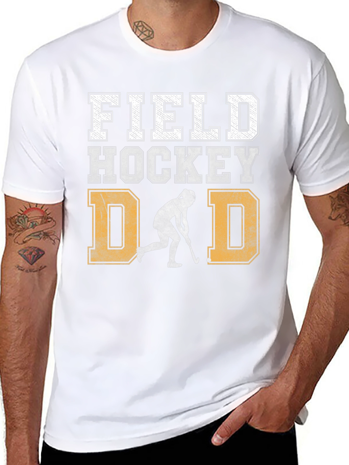 Field Hockey Dad Graphic T-Shirt