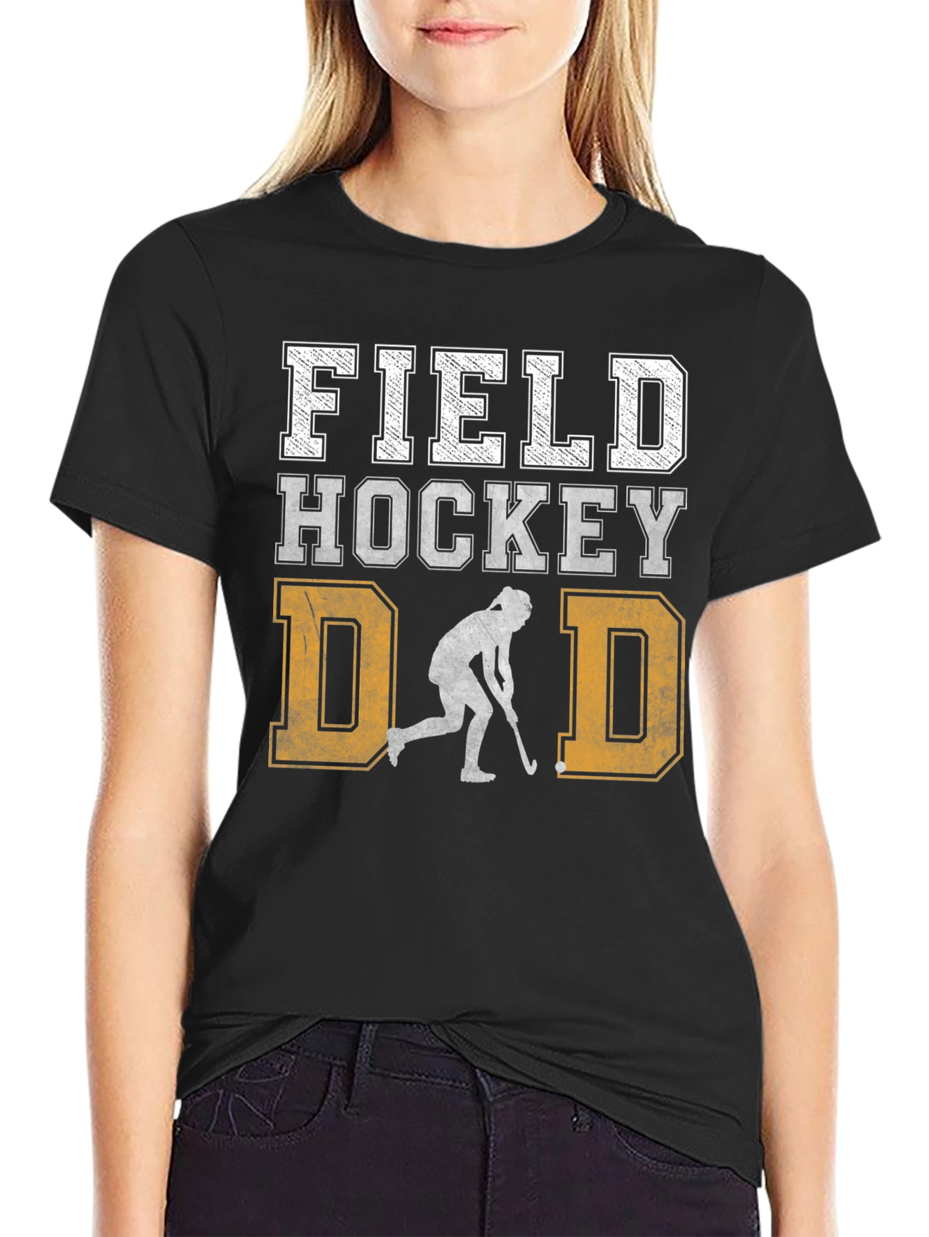 Field Hockey Dad Graphic T-Shirt