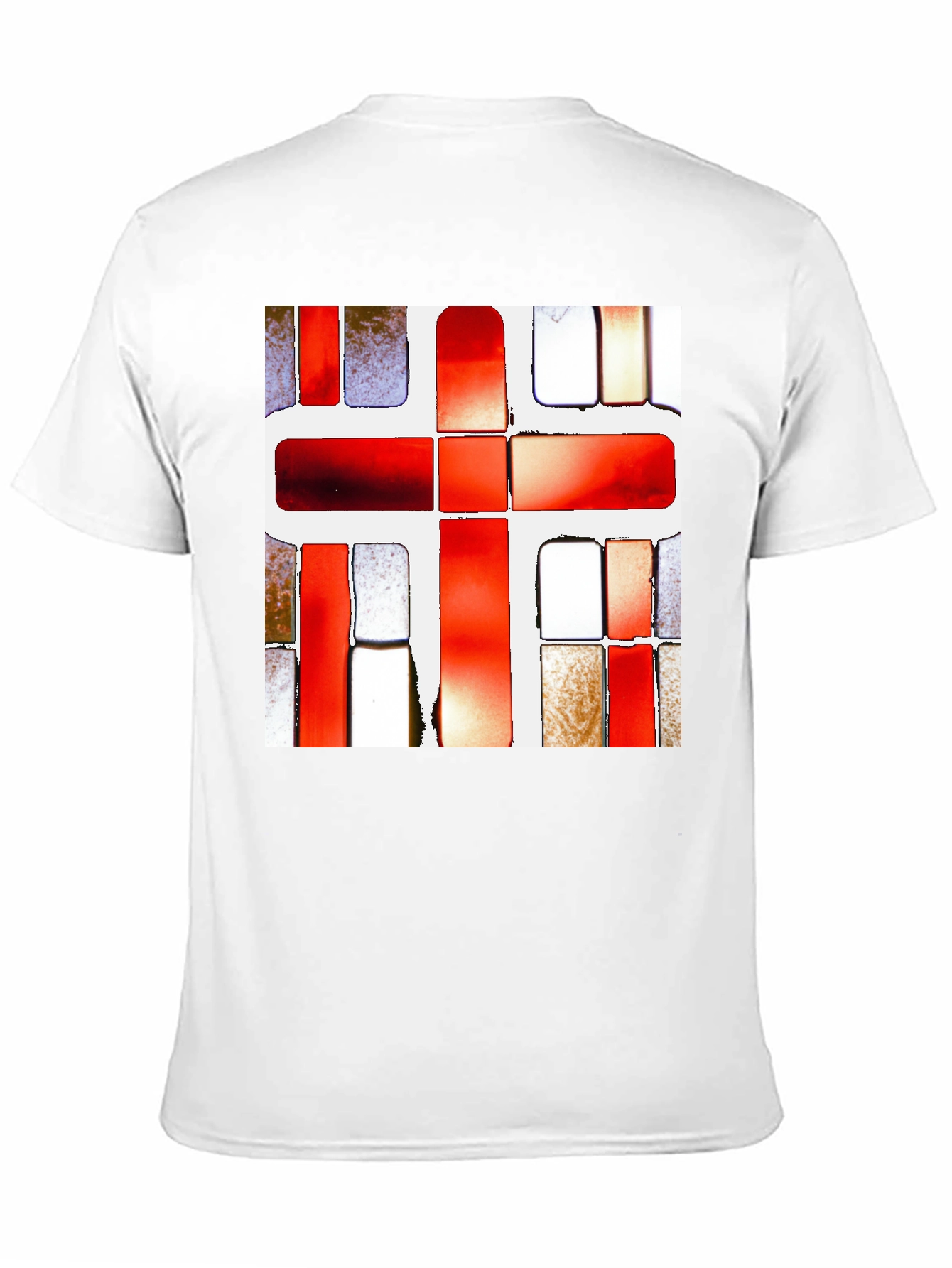 Abstract Geometric Graphic Print T-Shirt