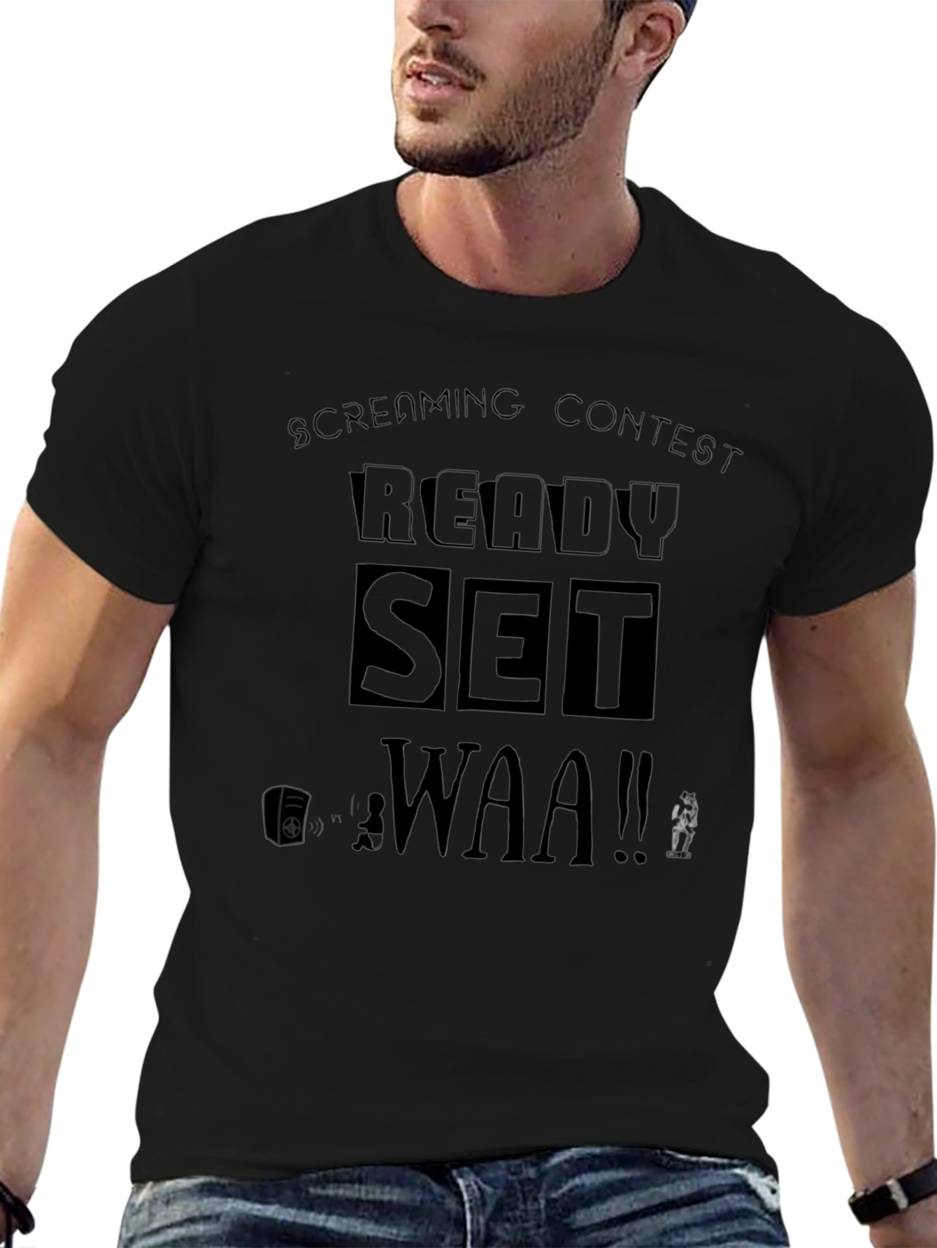 Screaming Contest T-Shirt - Ready Set WAA!