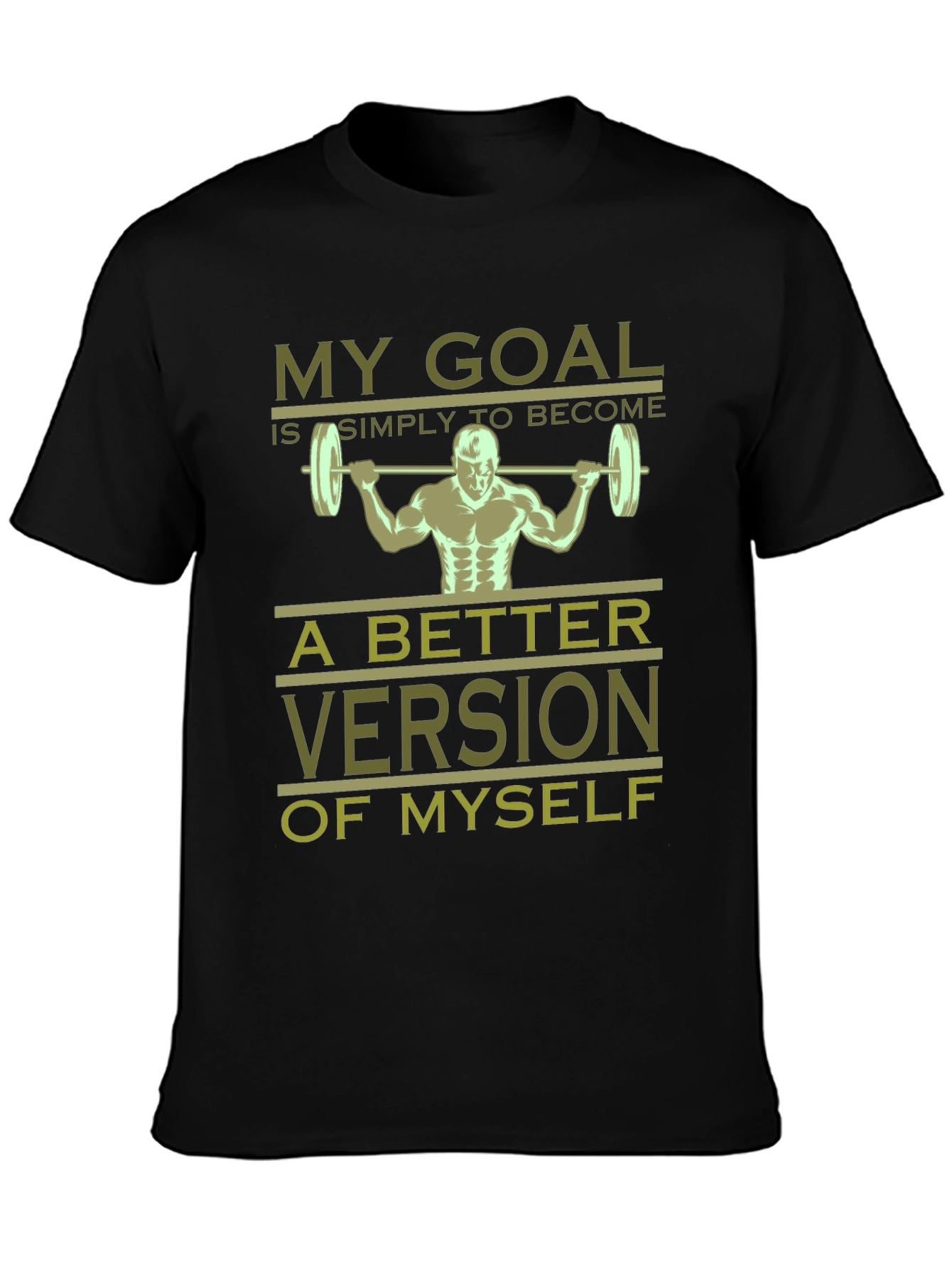 Motivational Workout T-Shirt - Better Version of Myself