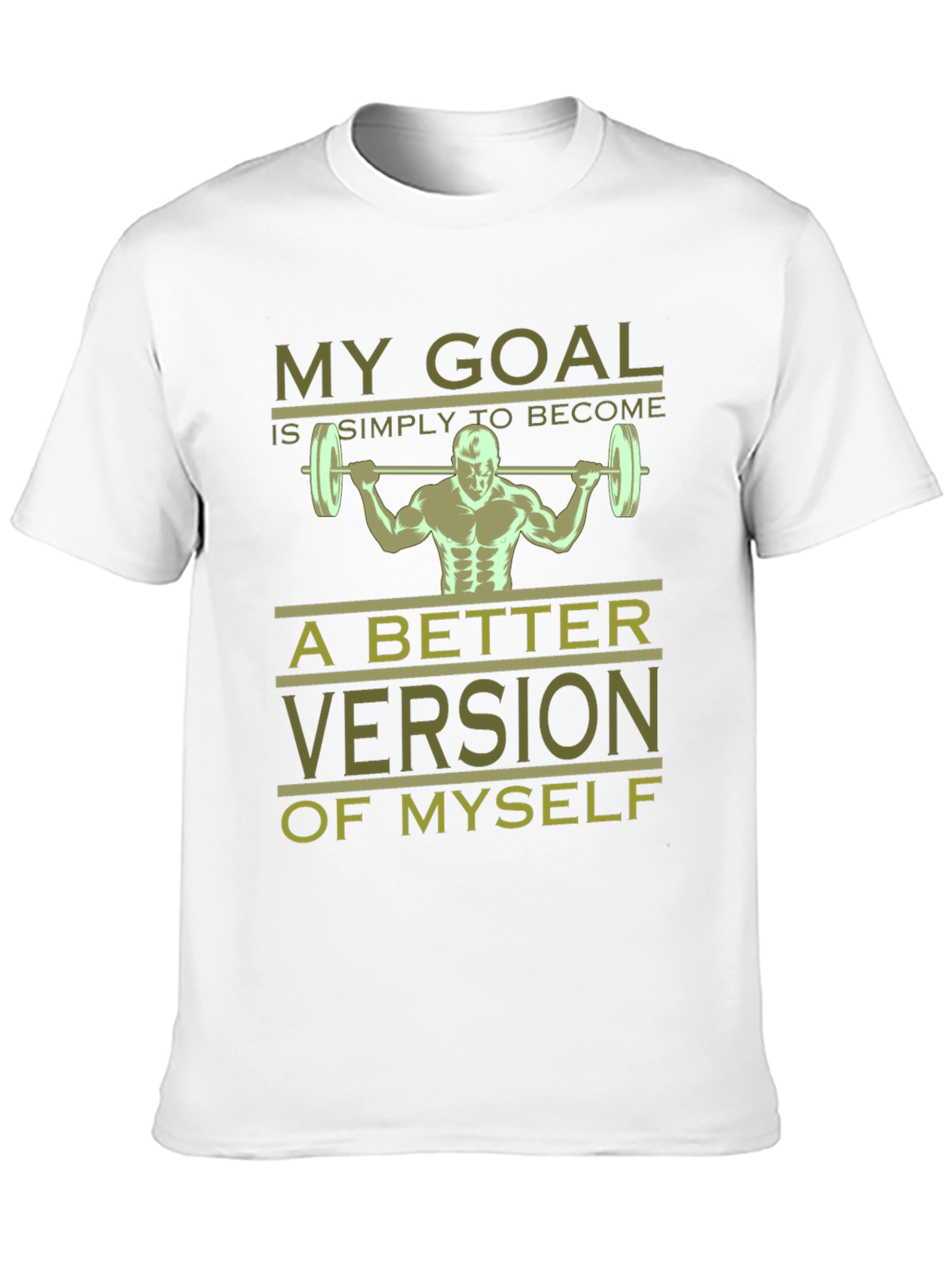 Motivational Workout T-Shirt - Better Version of Myself