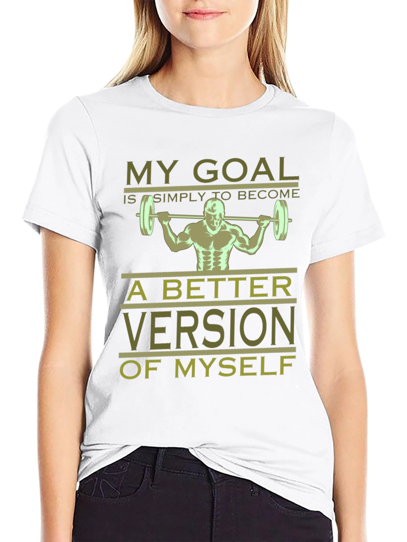 Motivational Workout T-Shirt - Better Version of Myself