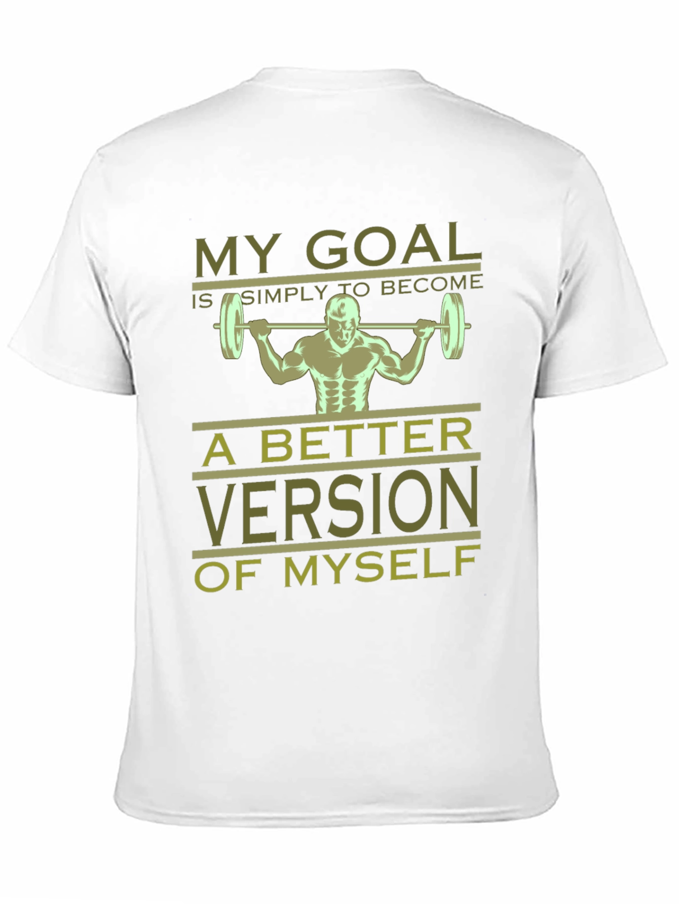 Motivational Workout T-Shirt - Better Version of Myself