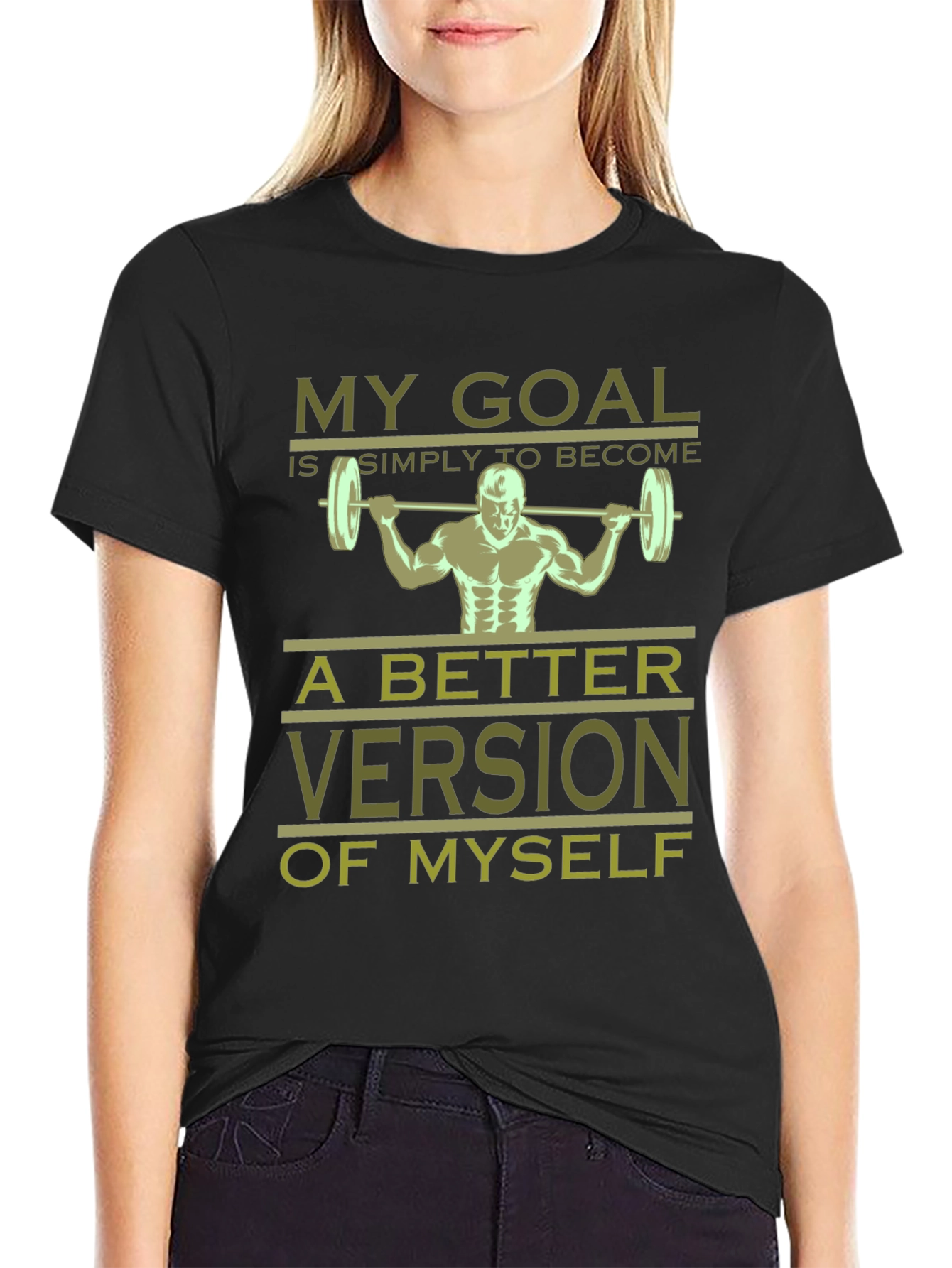 Motivational Workout T-Shirt - Better Version of Myself