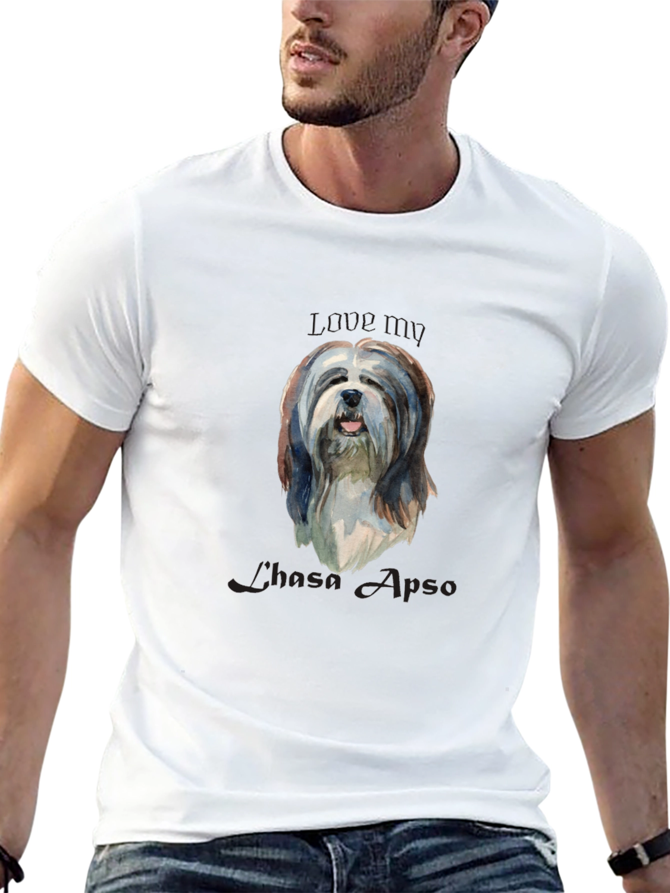 Lhasa Apso Dog T-Shirt