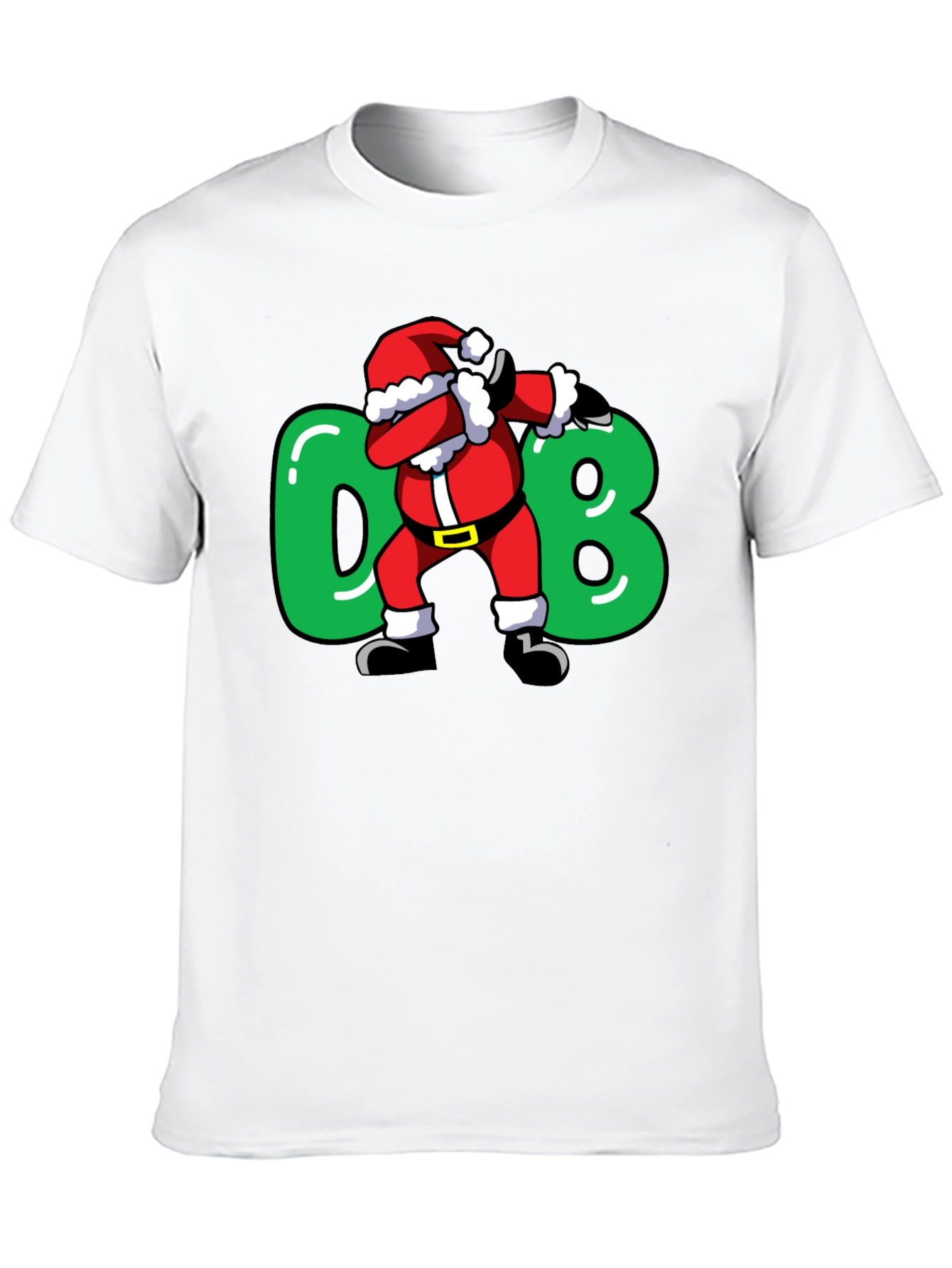 Dabbing Santa T-Shirt - Holiday Cheer!