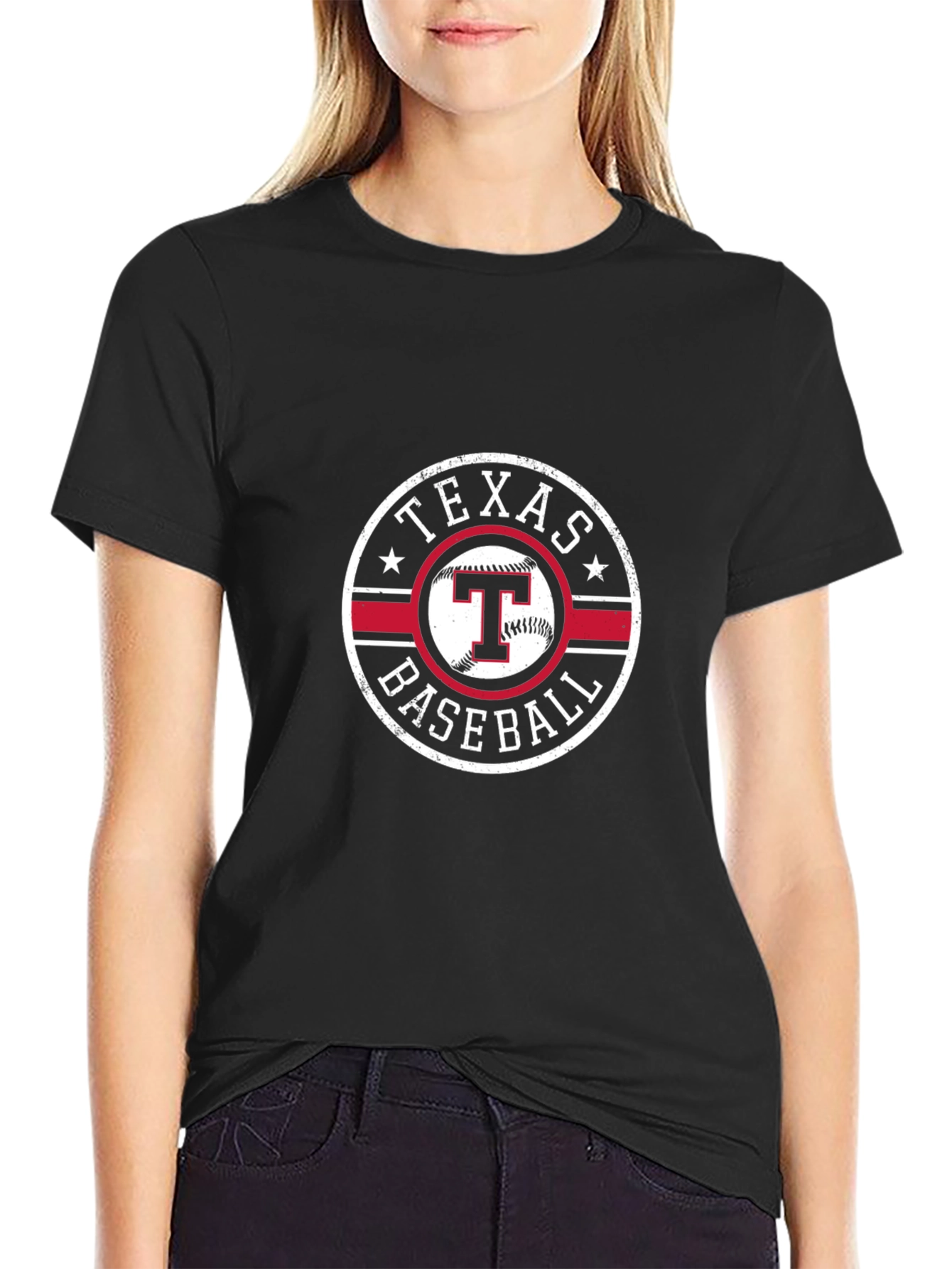 Texas Baseball Graphic T-Shirt