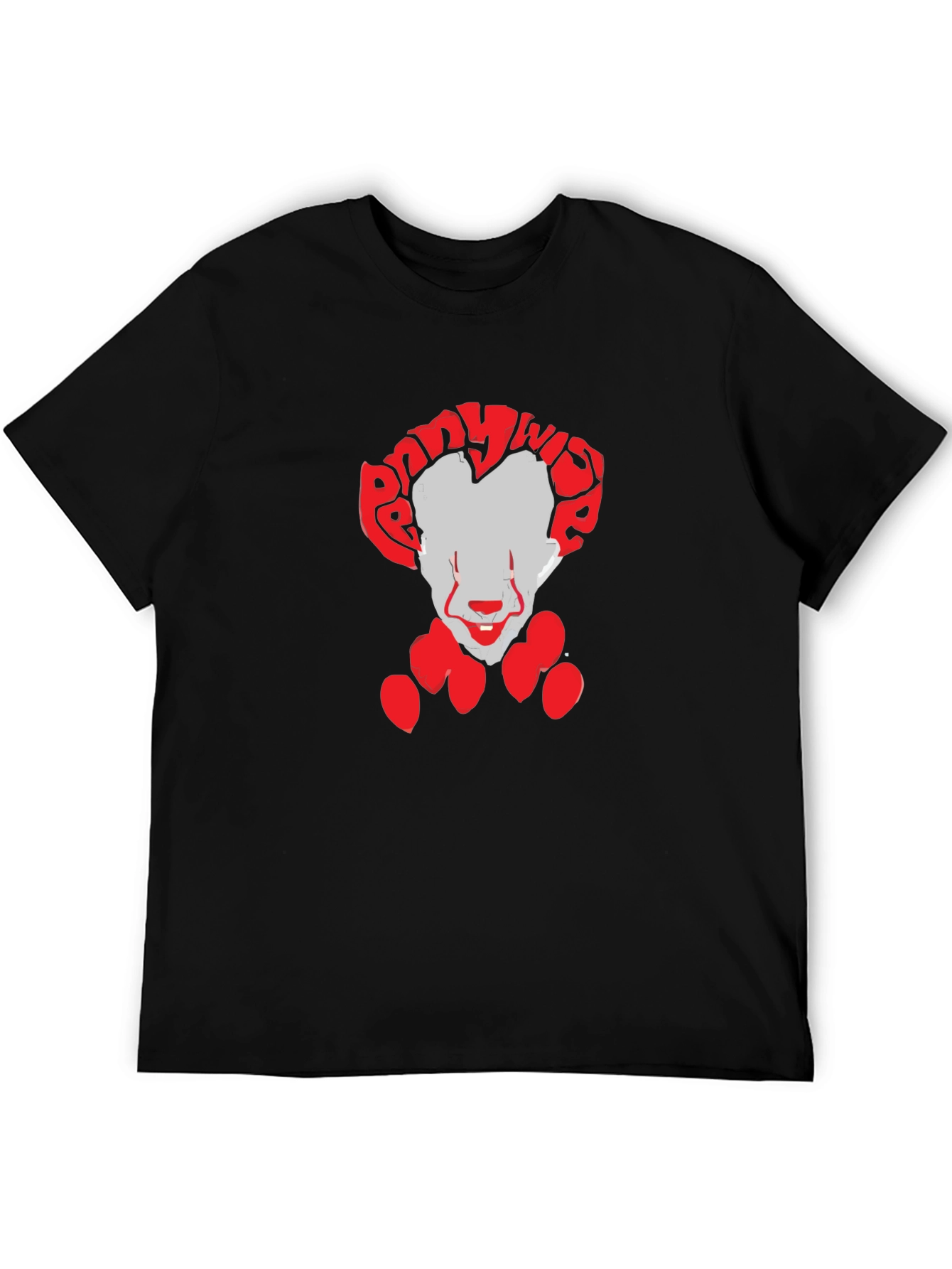 Pennywise Graphic Tee - Black Clown T-Shirt
