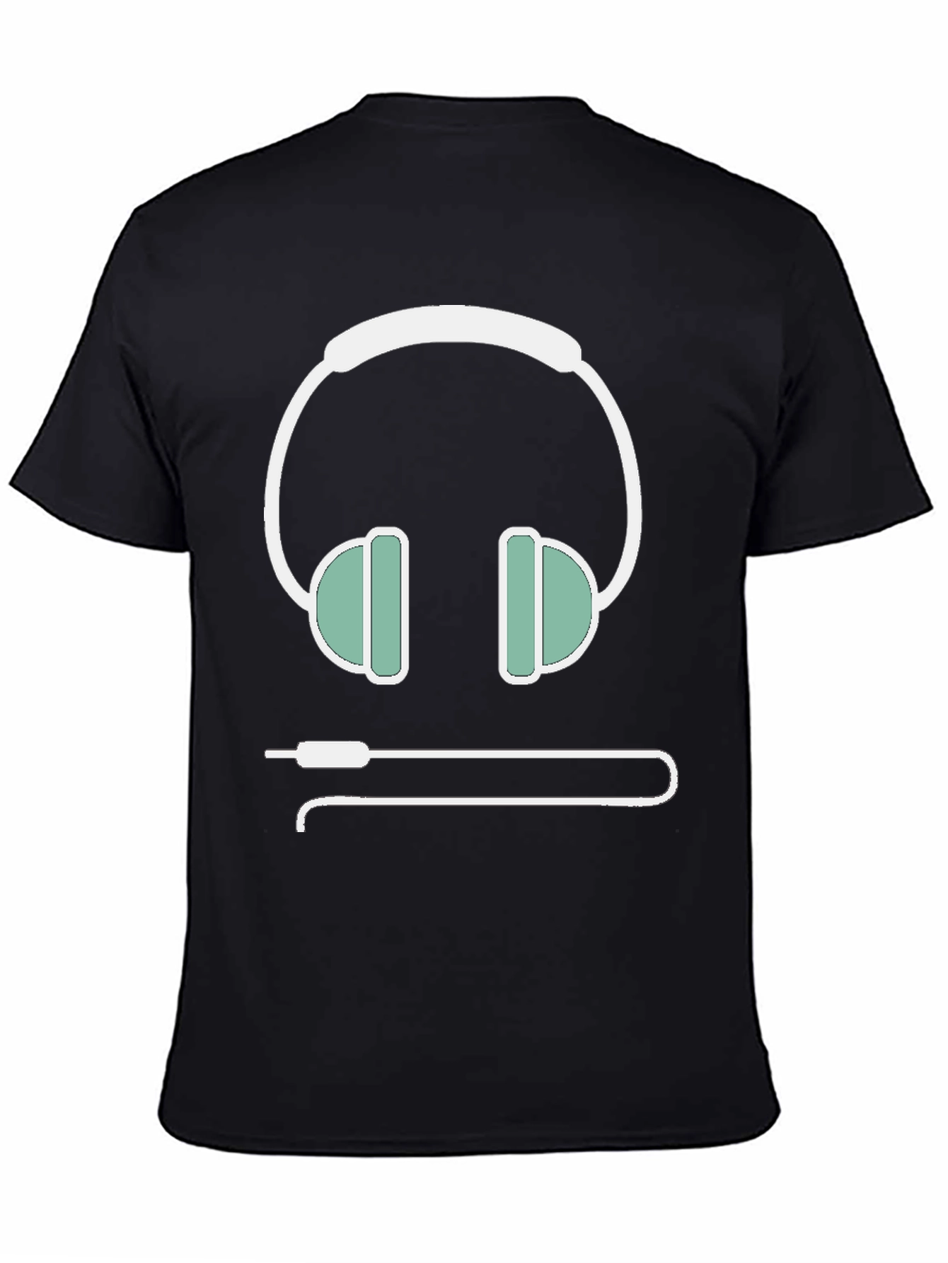 Headphone Graphic Tee - Music Lovers T-Shirt