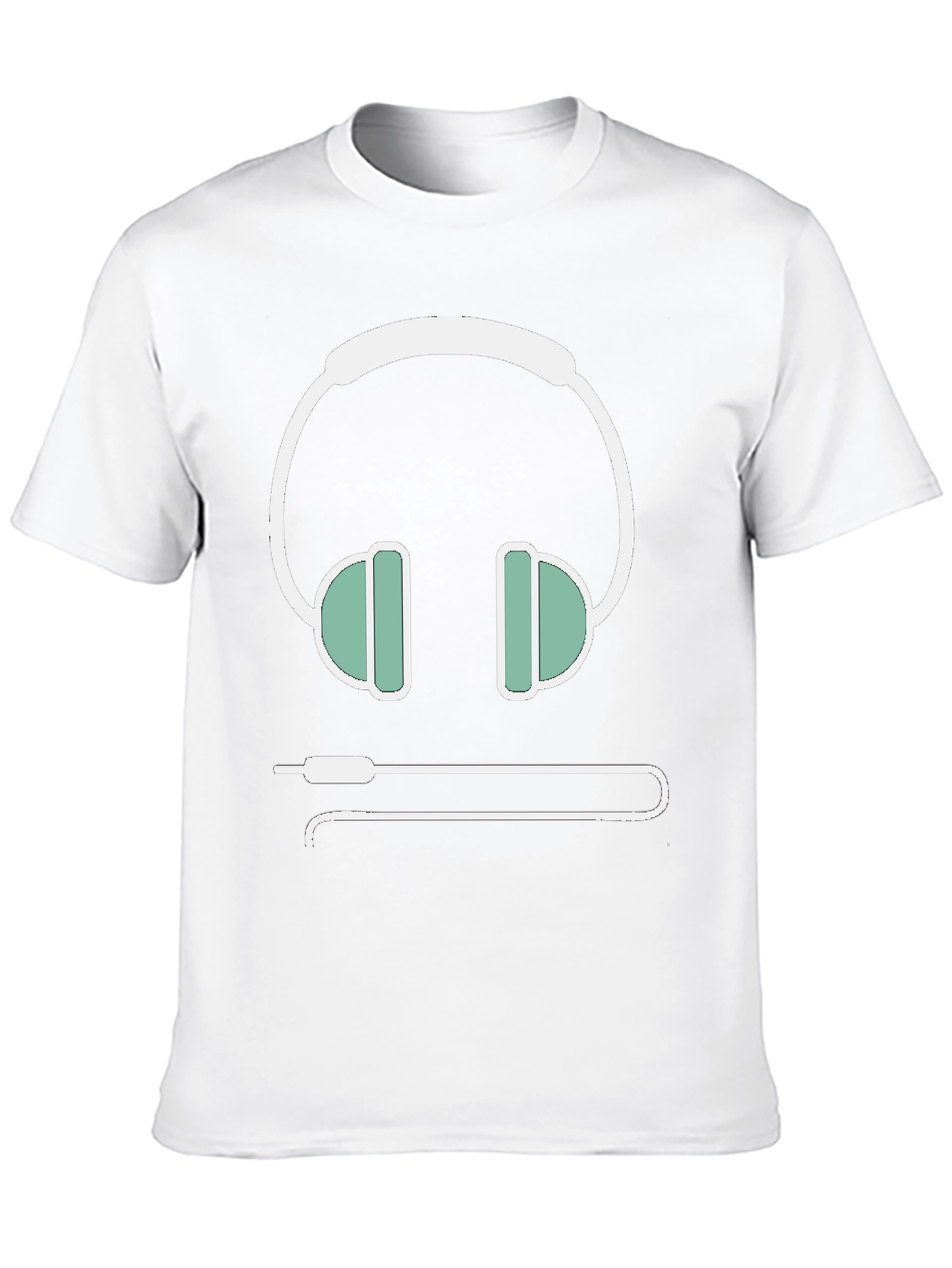 Headphone Graphic Tee - Music Lovers T-Shirt