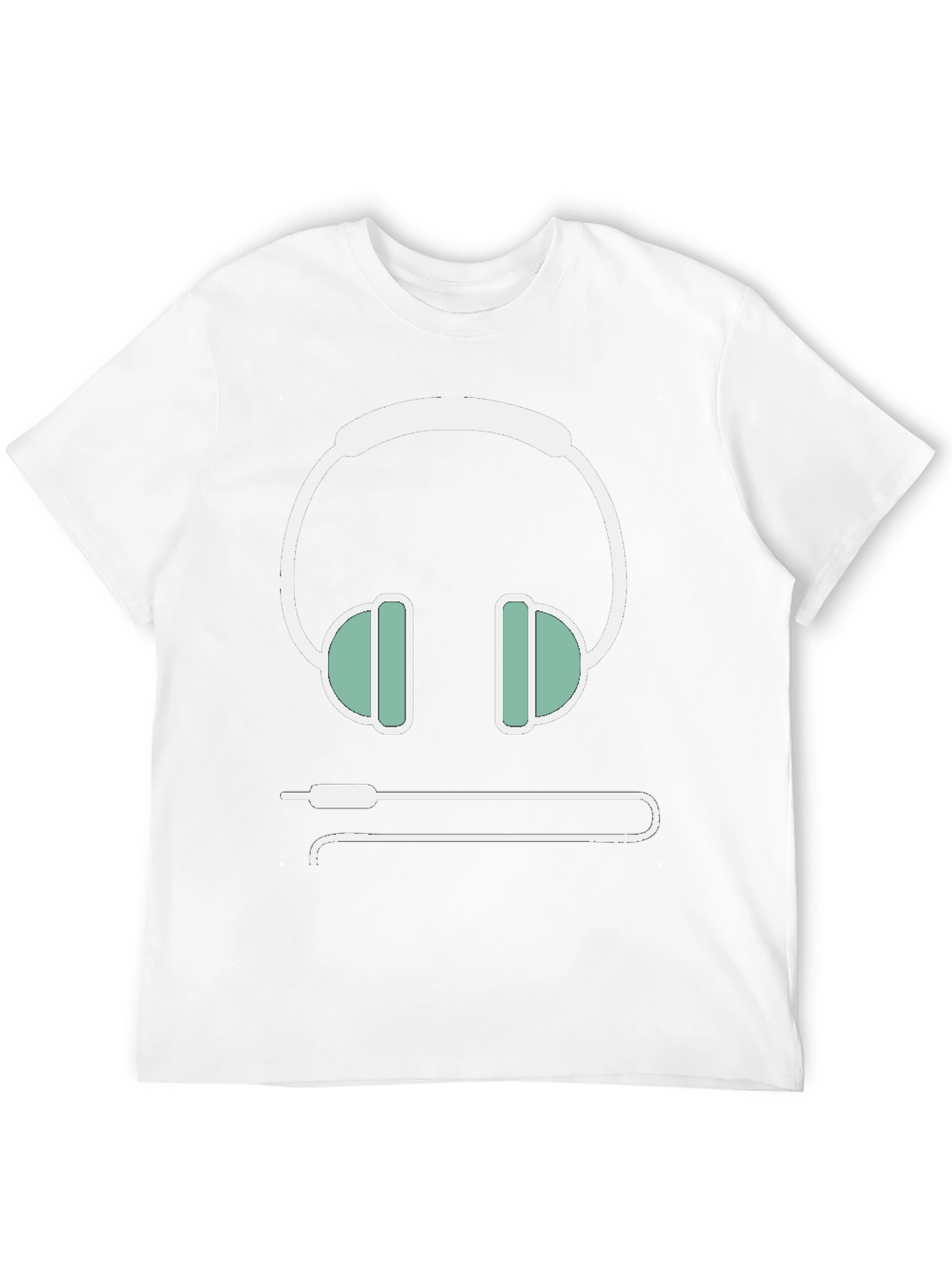 Headphone Graphic Tee - Music Lovers T-Shirt