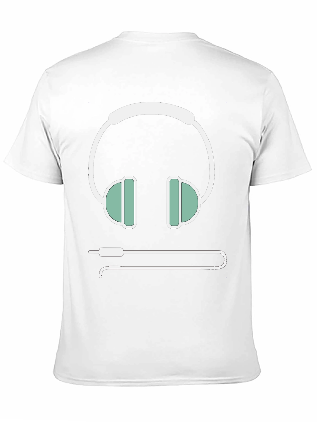 Headphone Graphic Tee - Music Lovers T-Shirt