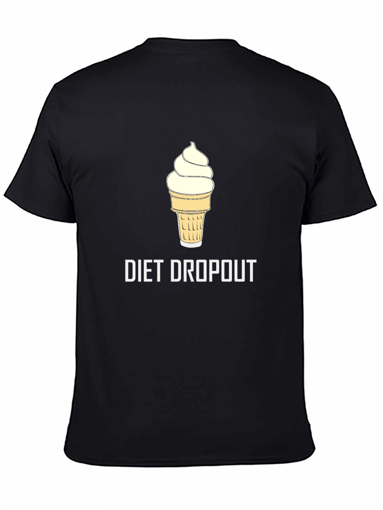 Diet Dropout Ice Cream Graphic T-Shirt