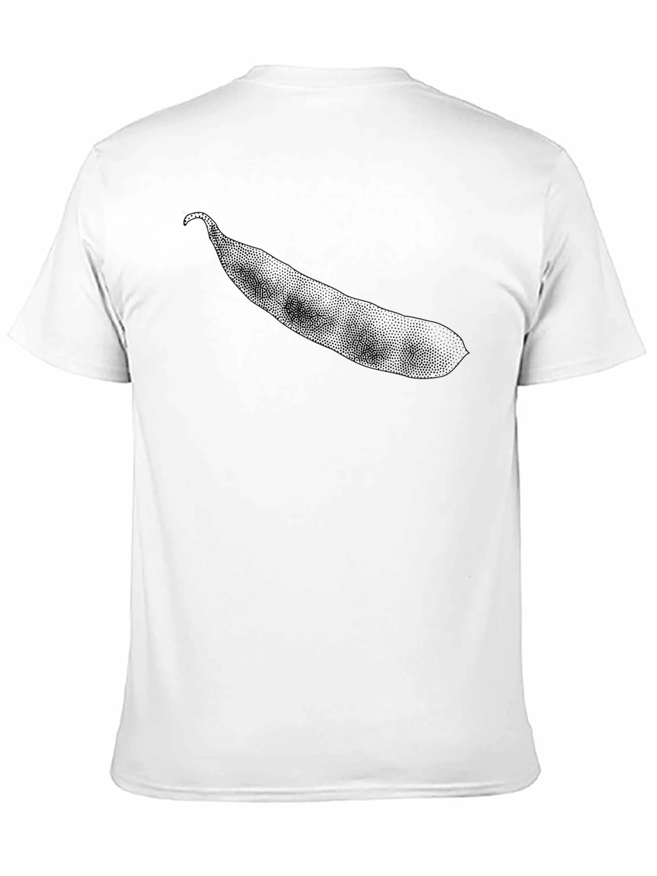 Mens Black Graphic Tee - Bean Design