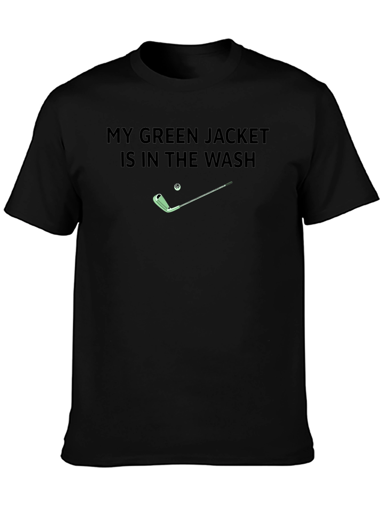 Green Jacket Wash Golf T-Shirt