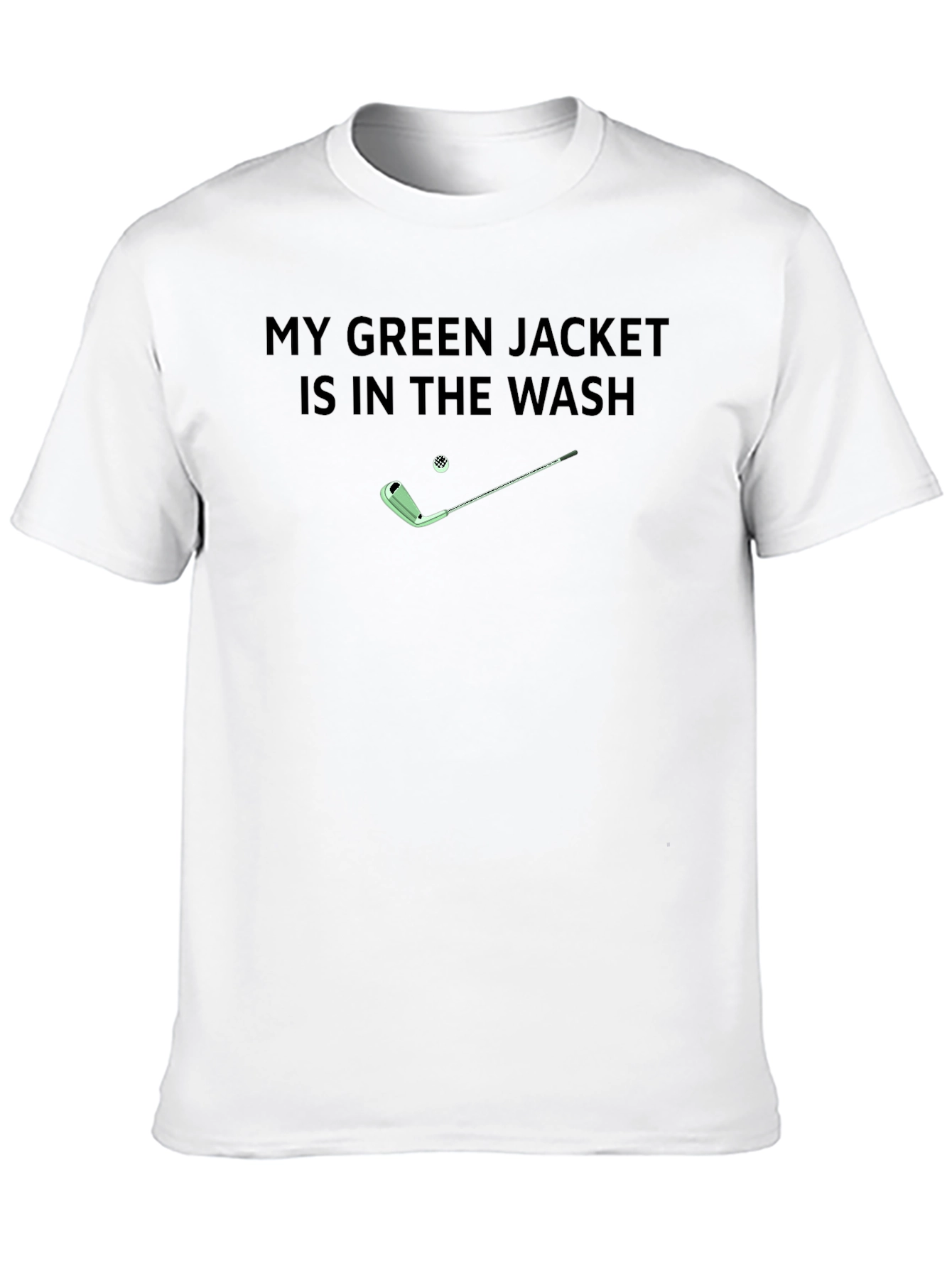 Green Jacket Wash Golf T-Shirt