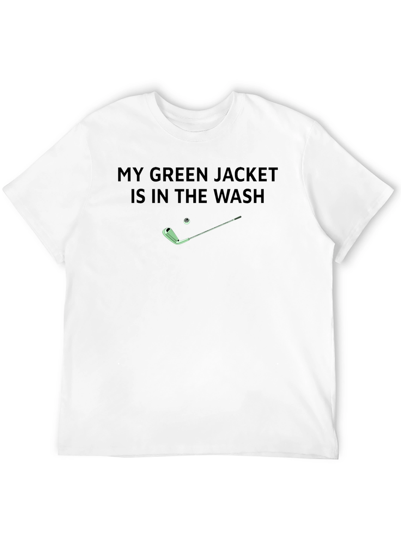 Green Jacket Wash Golf T-Shirt