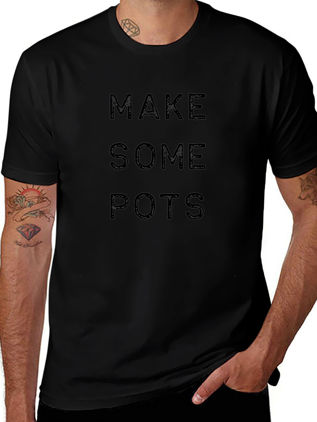 Make Some Pots T-Shirt - Funny Pottery Design