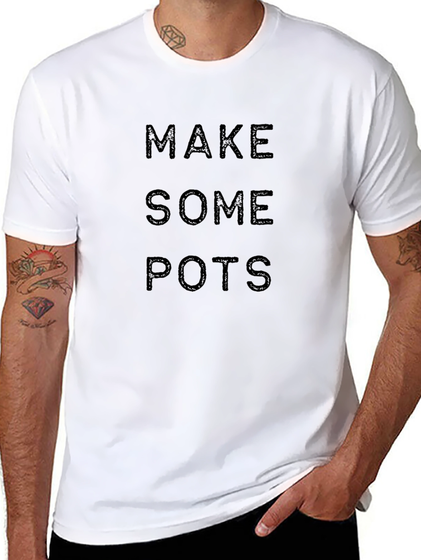 Make Some Pots T-Shirt - Funny Pottery Design