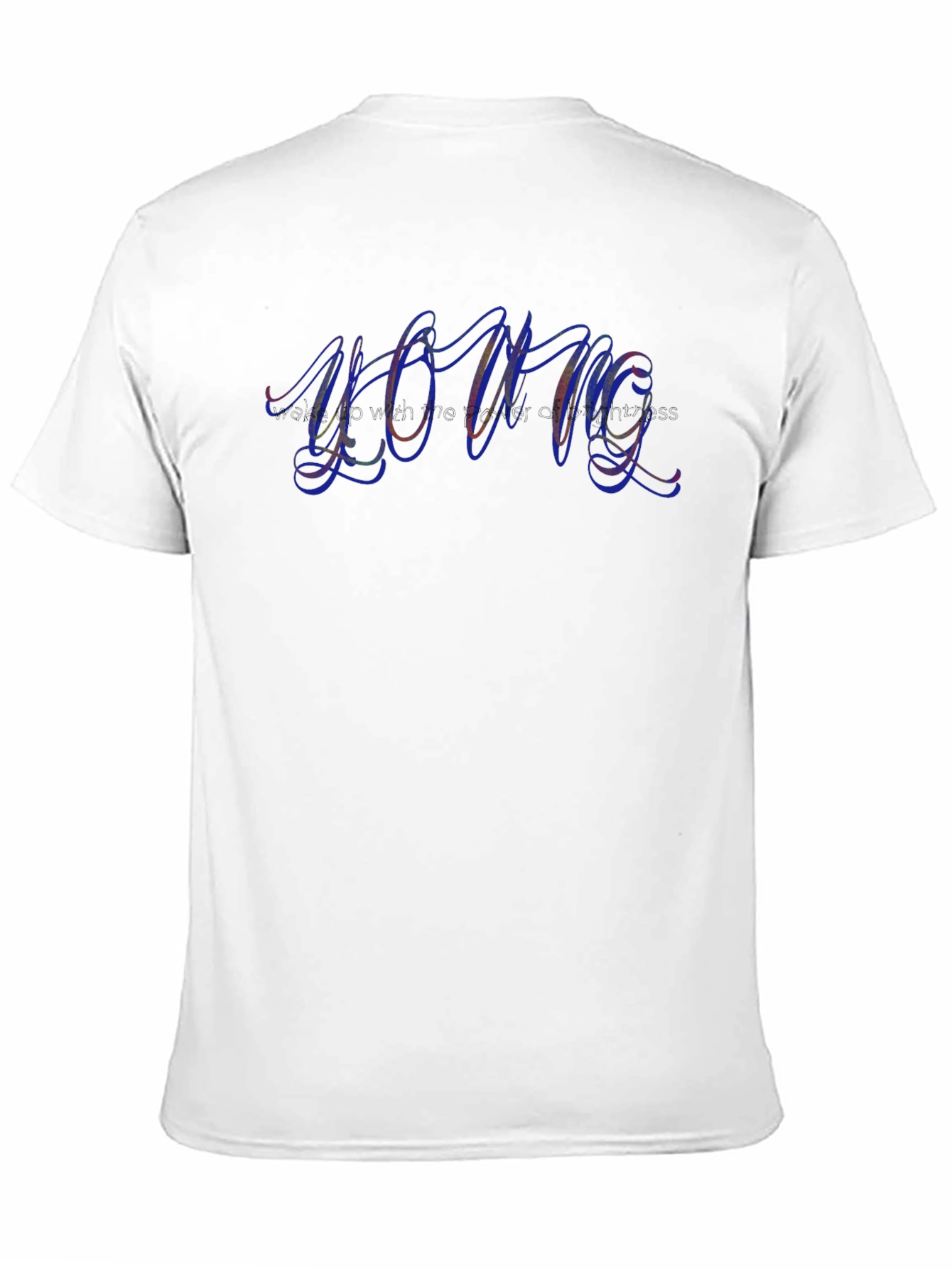 Young Graphic Tee - Black Crew Neck