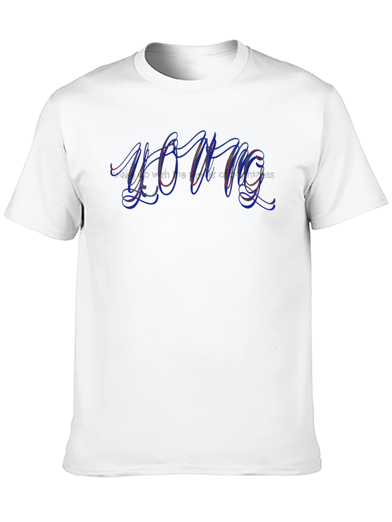 Young Graphic Tee - Black Crew Neck