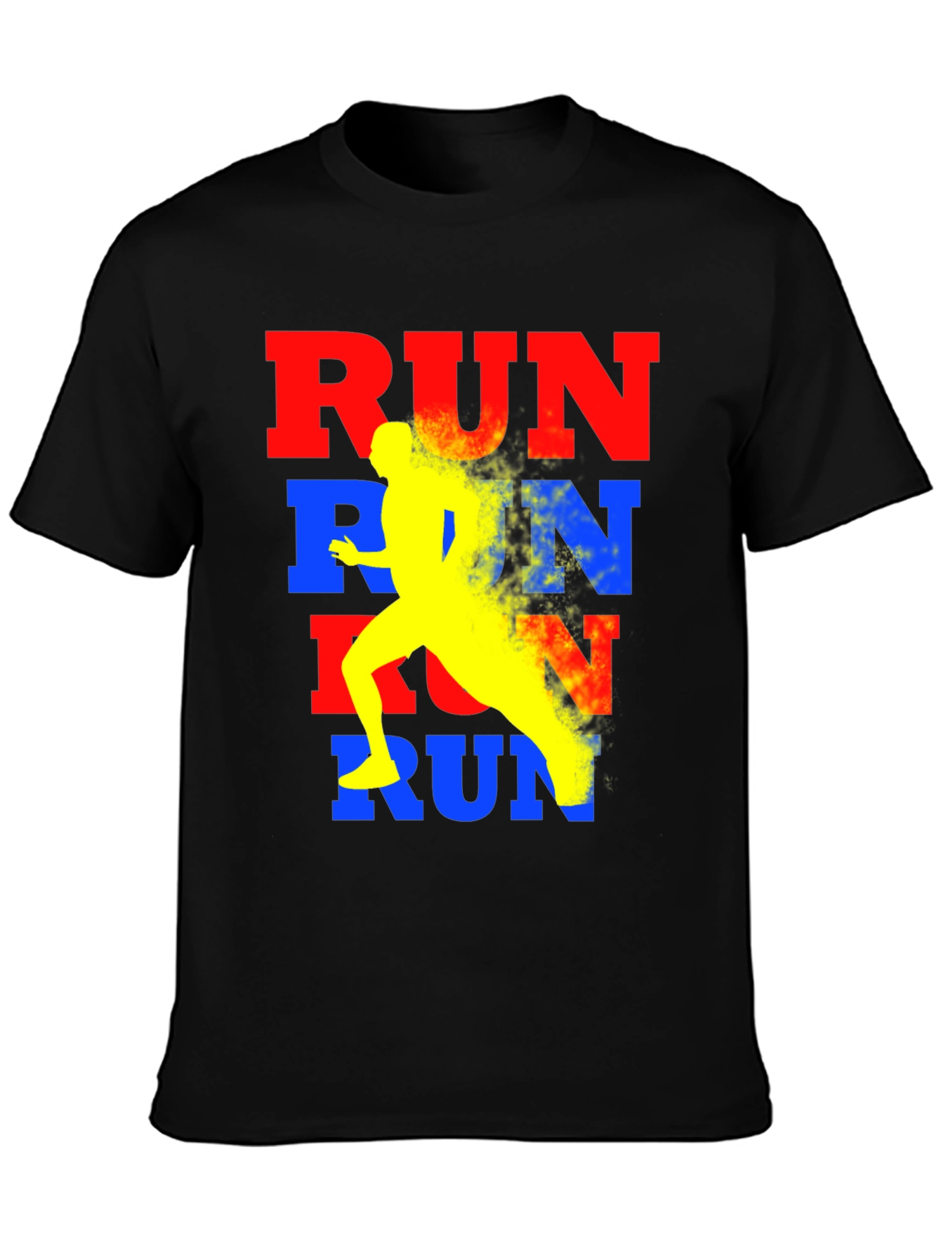 Run Graphic Tee - Athlete Design
