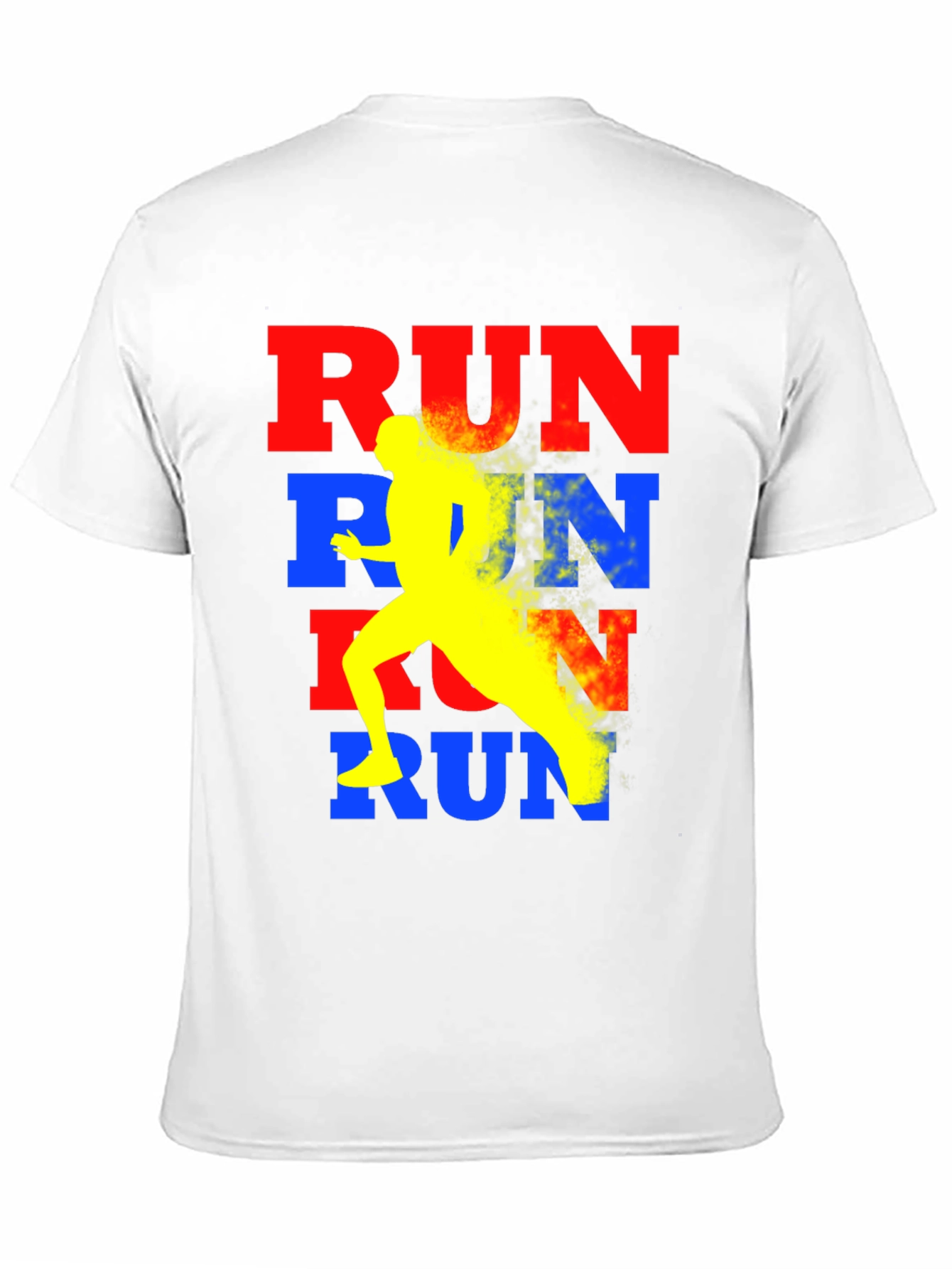 Run Graphic Tee - Athlete Design