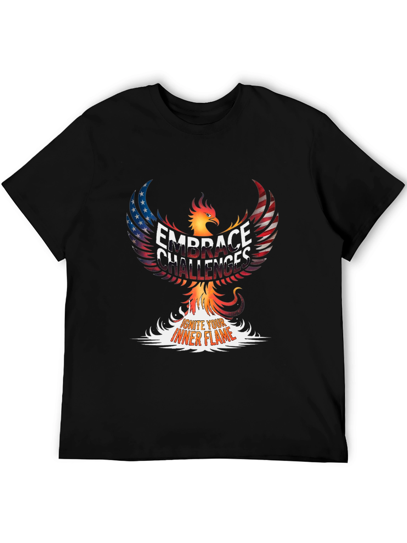 Embrace Challenges Phoenix Graphic Tee