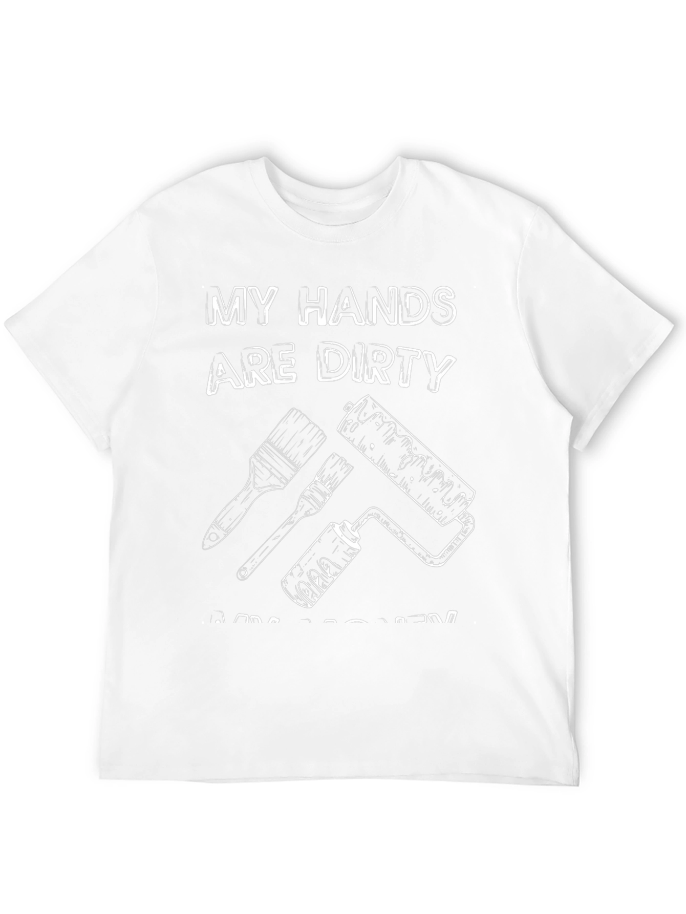 Dirty Hands Mens Black Graphic T-Shirt