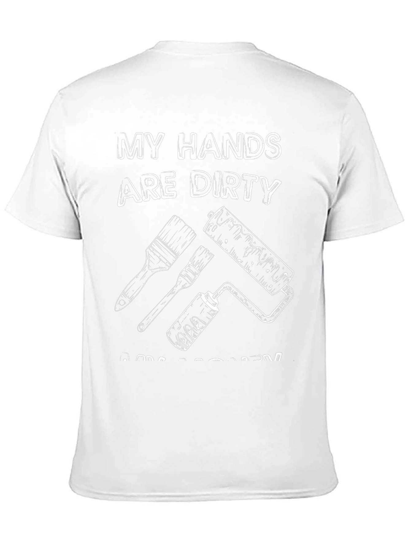 Dirty Hands Mens Black Graphic T-Shirt