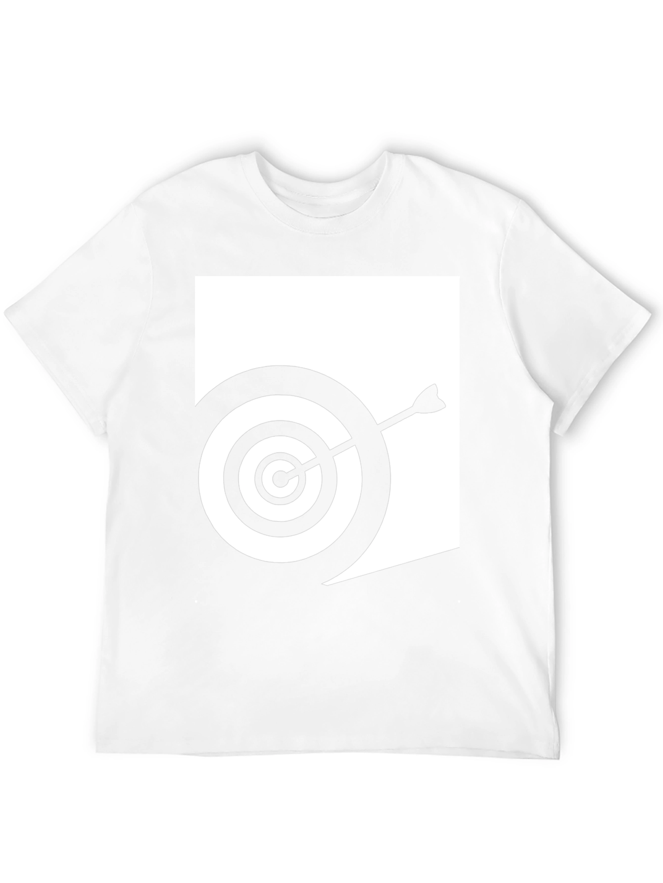 Target Bullseye Arrow Graphic Black T-Shirt