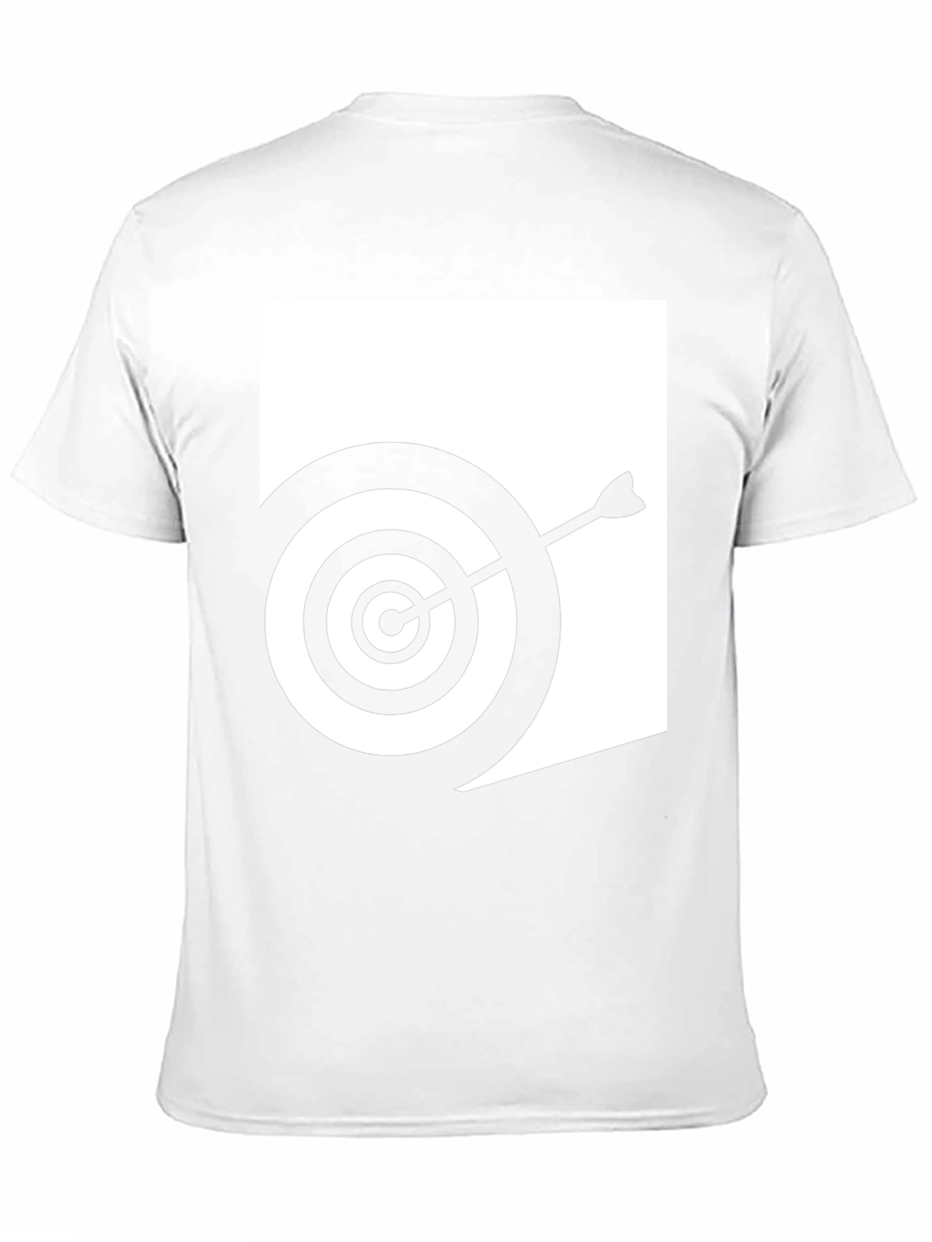 Target Bullseye Arrow Graphic Black T-Shirt