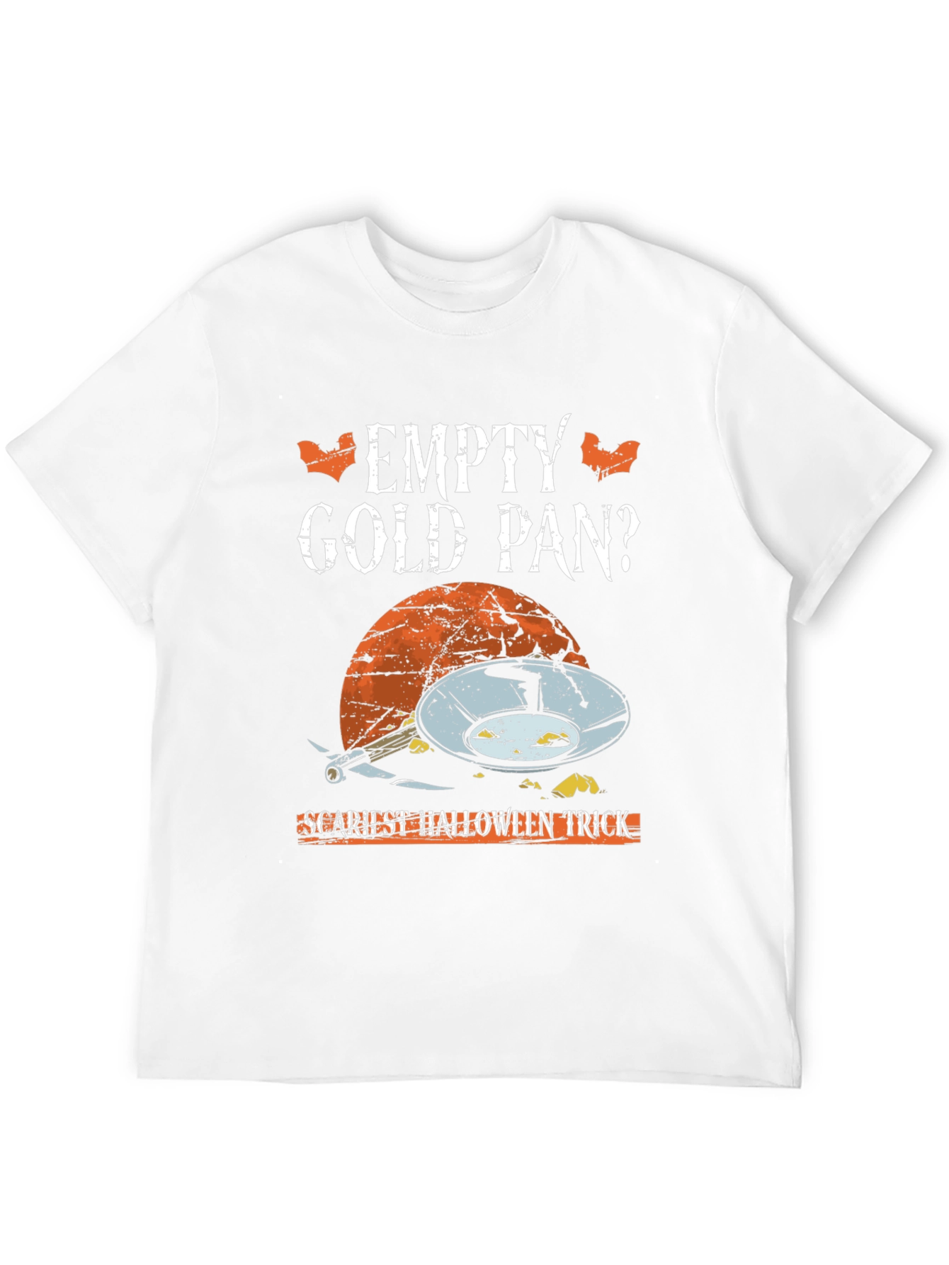 Empty Gold Pan Halloween Graphic Tee