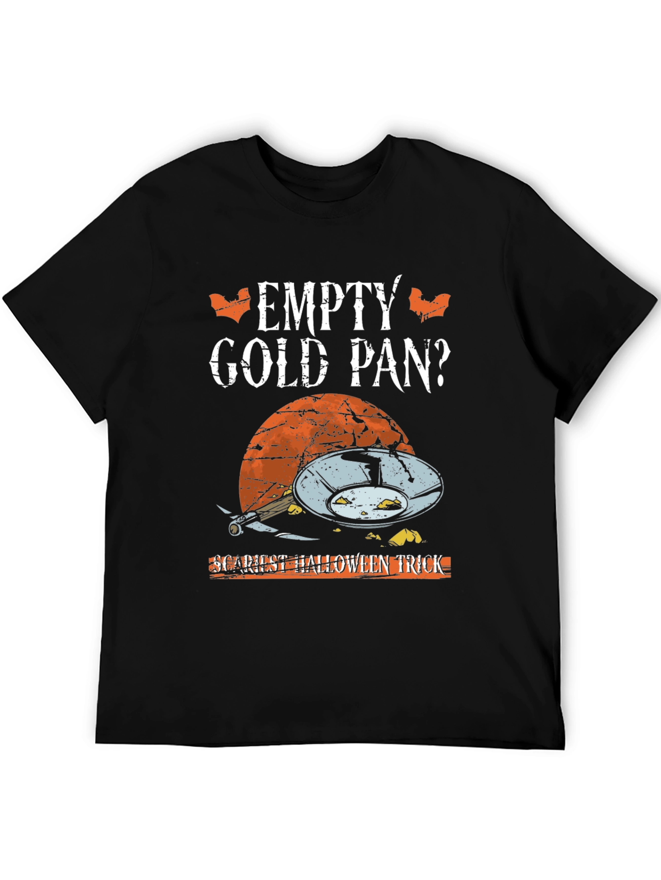 Empty Gold Pan Halloween Graphic Tee