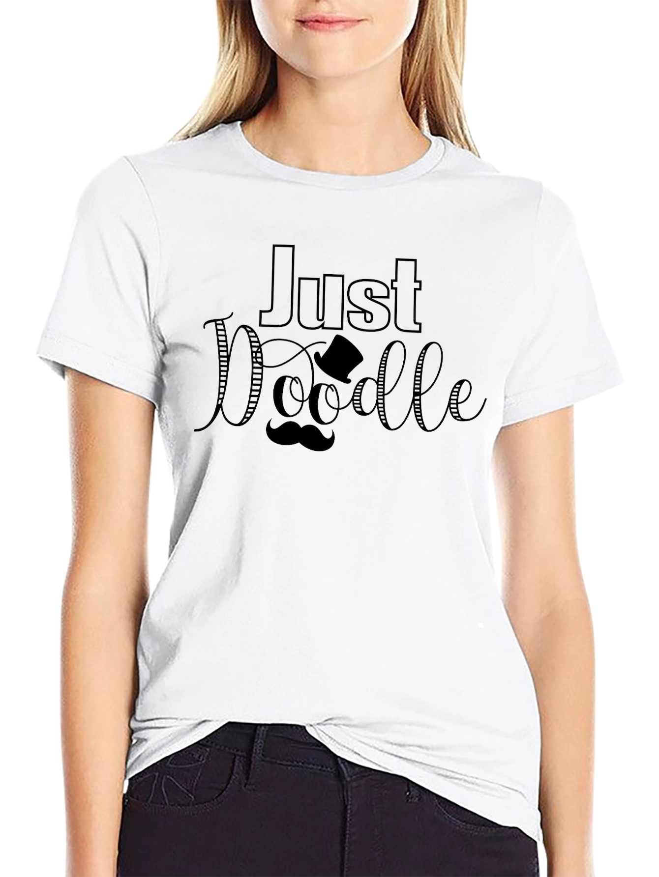 Just Doodle T-Shirt - Funny Graphic Tee