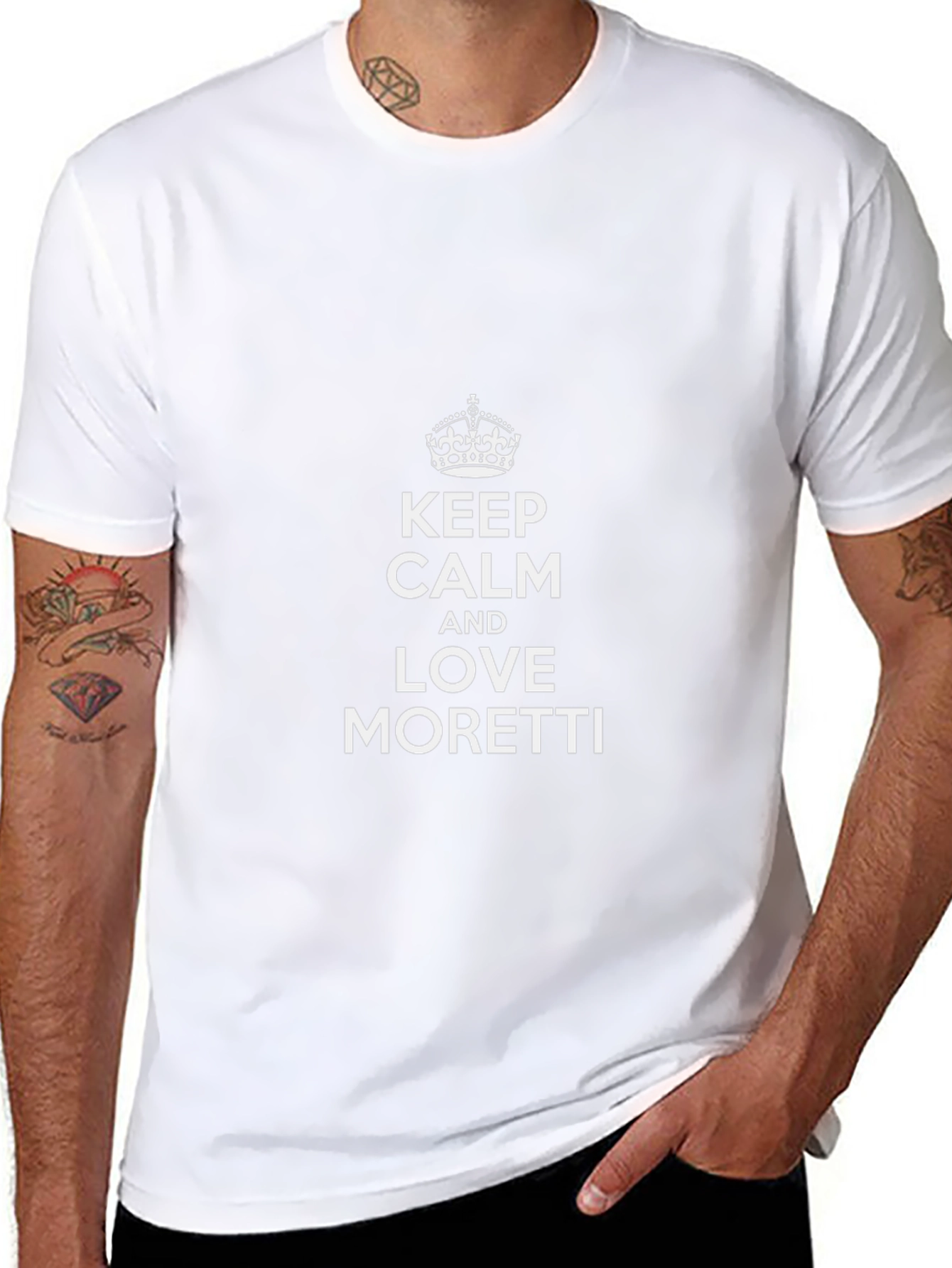 Keep Calm and Love Moretti Graphic T-Shirt