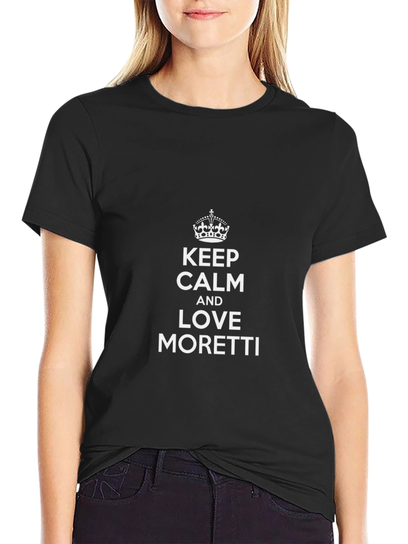 Keep Calm and Love Moretti Graphic T-Shirt