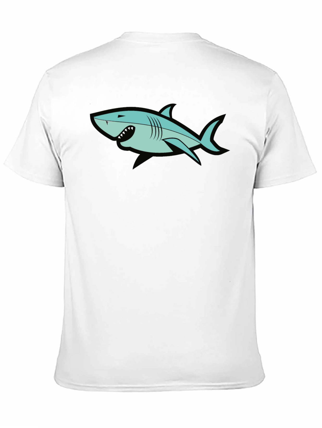 Shark Graphic Black T-Shirt