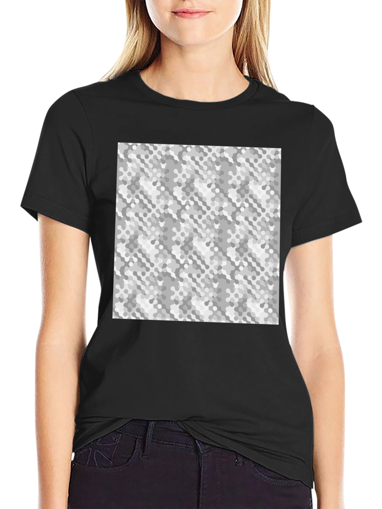 Patterned Mens T-Shirt - Stylish Casual Wear