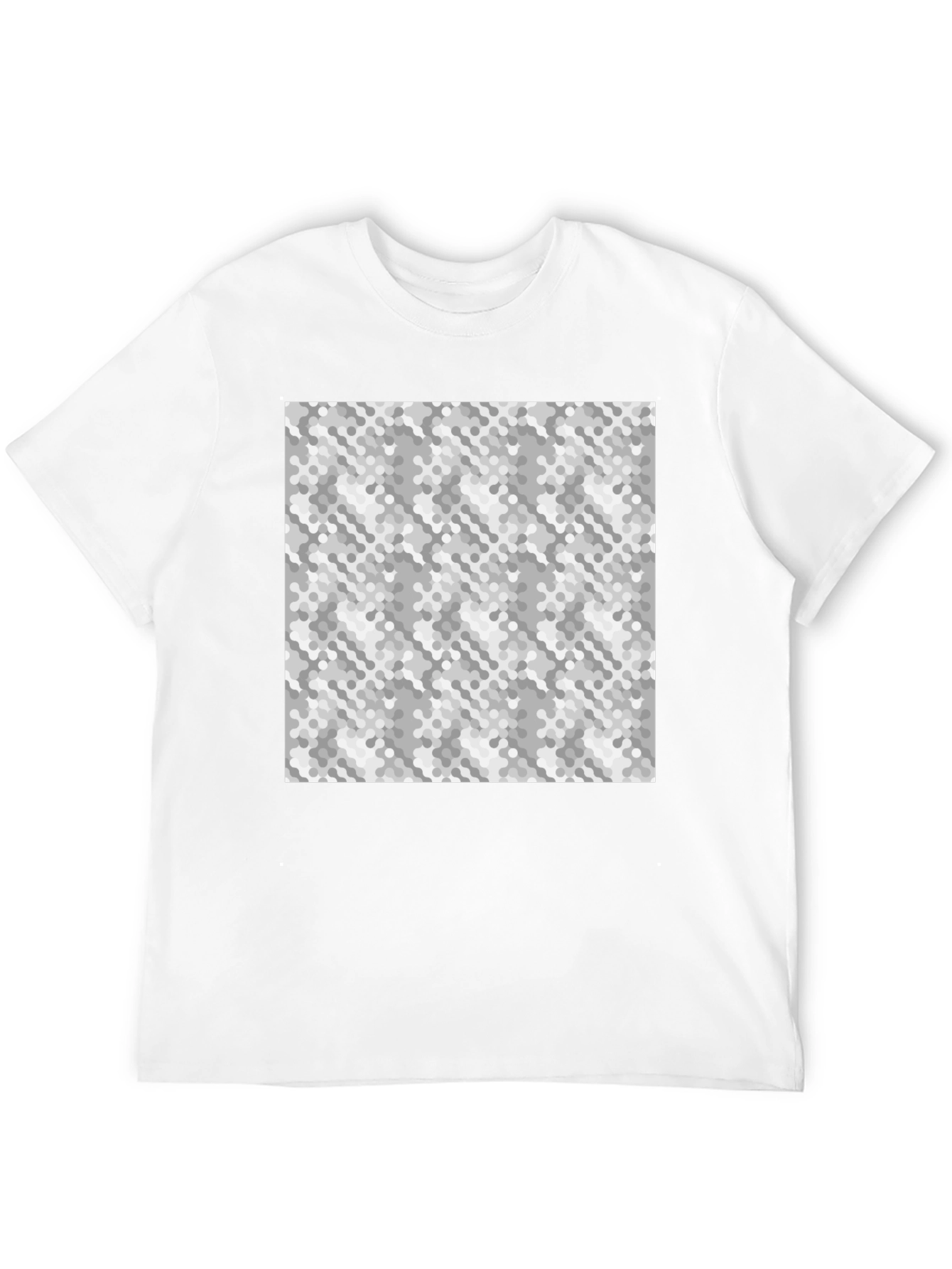 Patterned Mens T-Shirt - Stylish Casual Wear