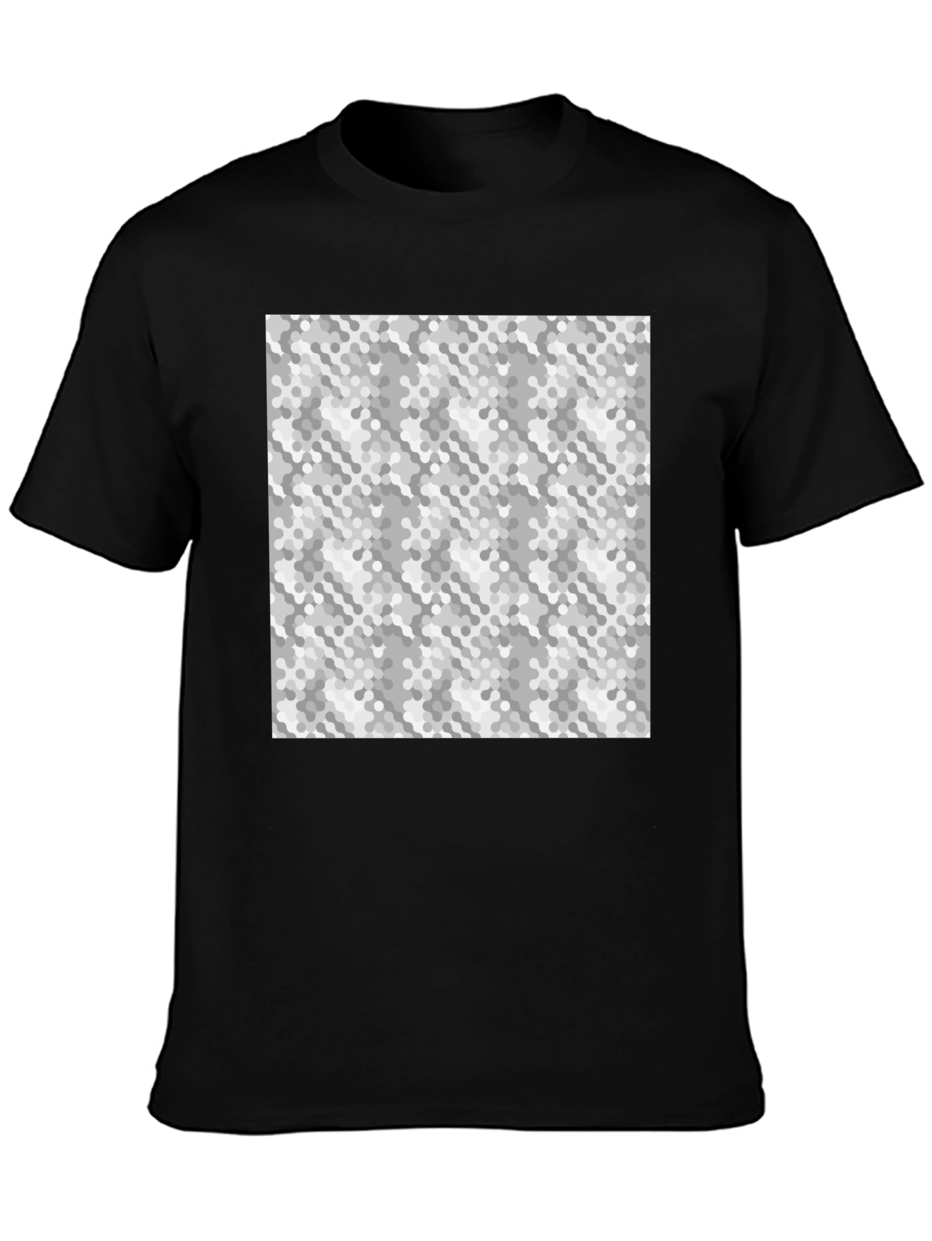 Patterned Mens T-Shirt - Stylish Casual Wear