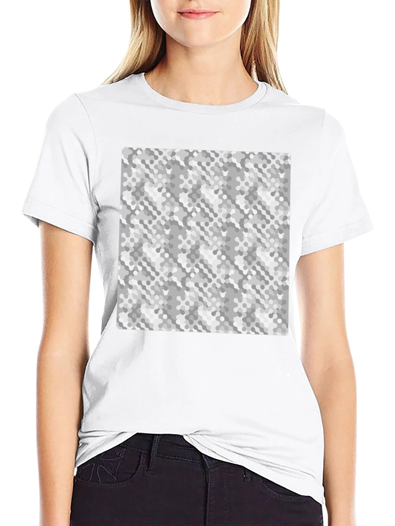 Patterned Mens T-Shirt - Stylish Casual Wear