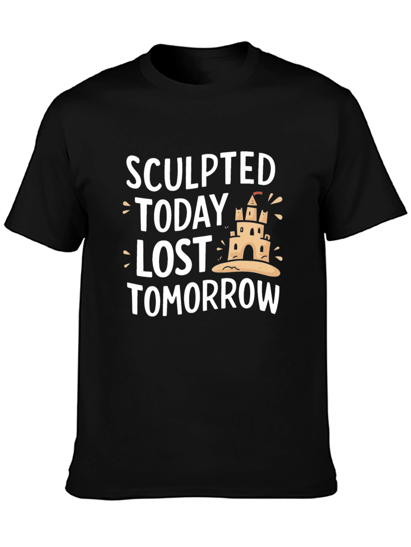 Sculpted Today Lost Tomorrow Graphic Tee