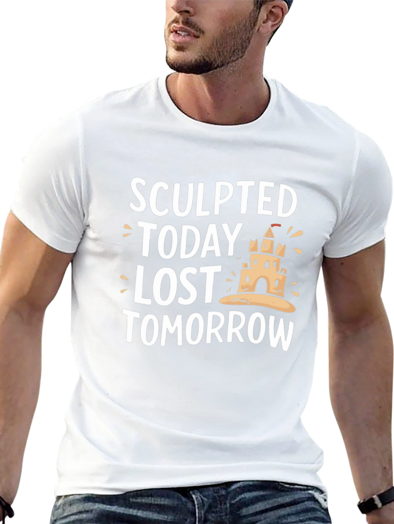 Sculpted Today Lost Tomorrow Graphic Tee
