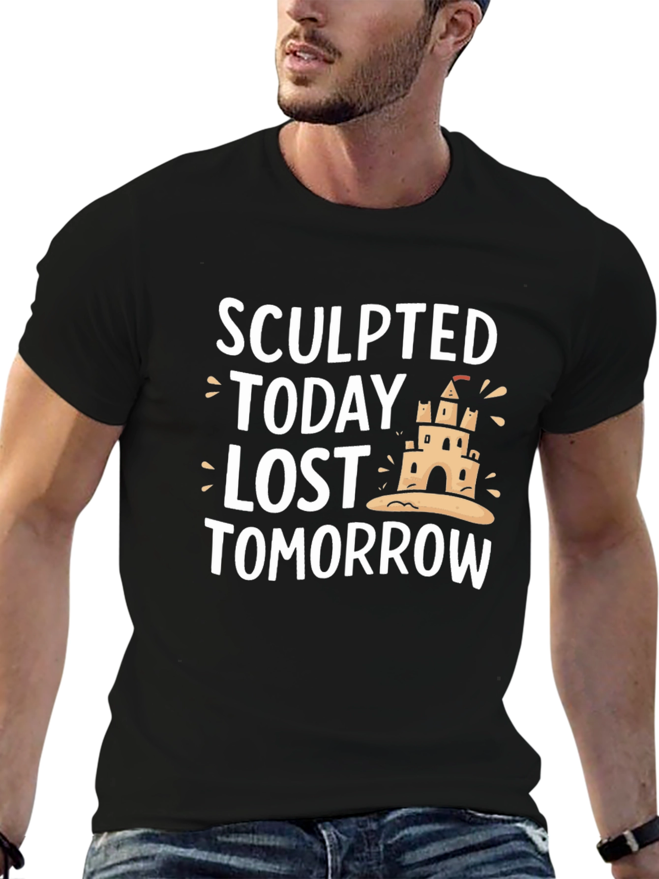Sculpted Today Lost Tomorrow Graphic Tee