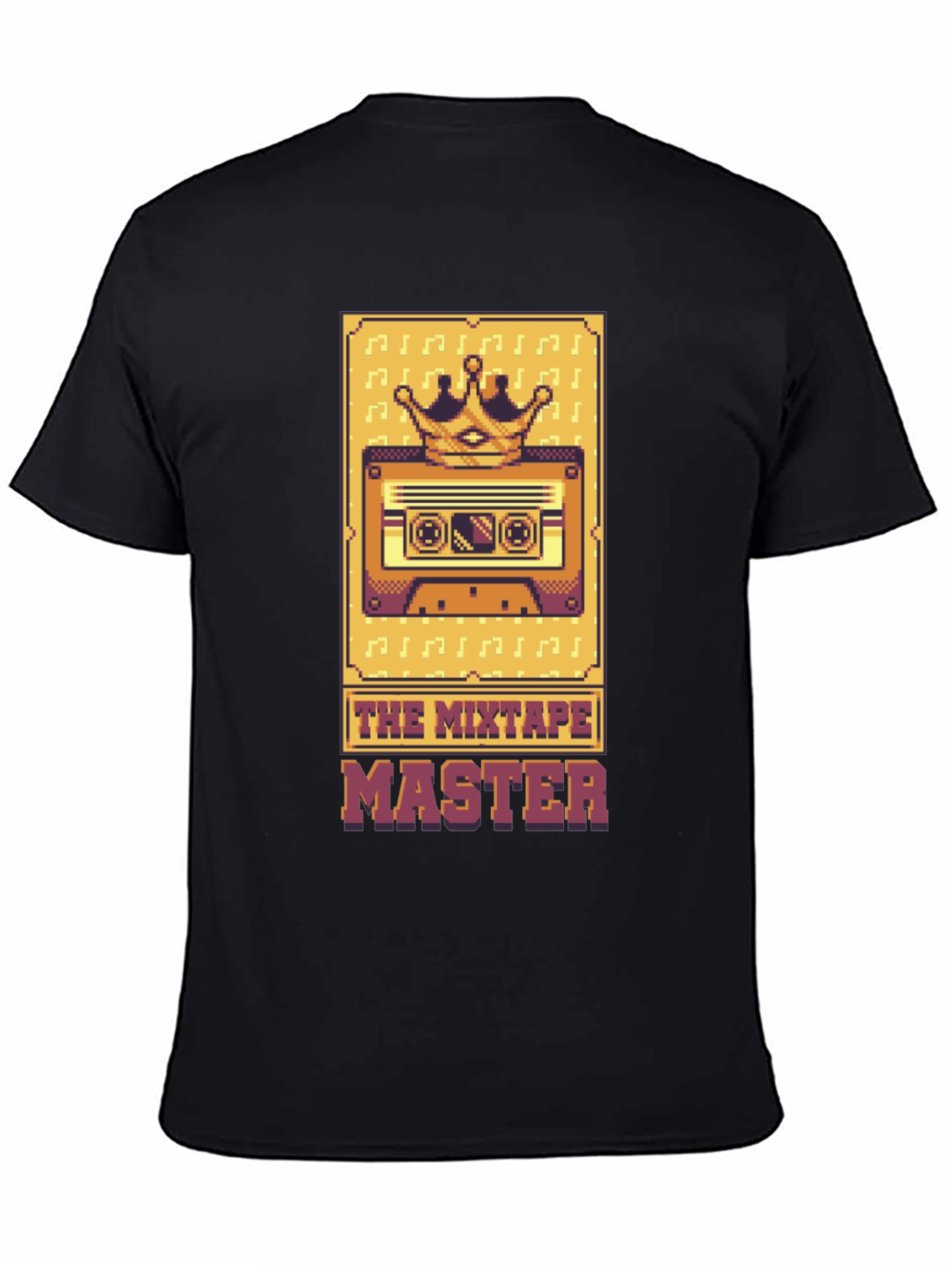 The Mixtape Master Black T-Shirt