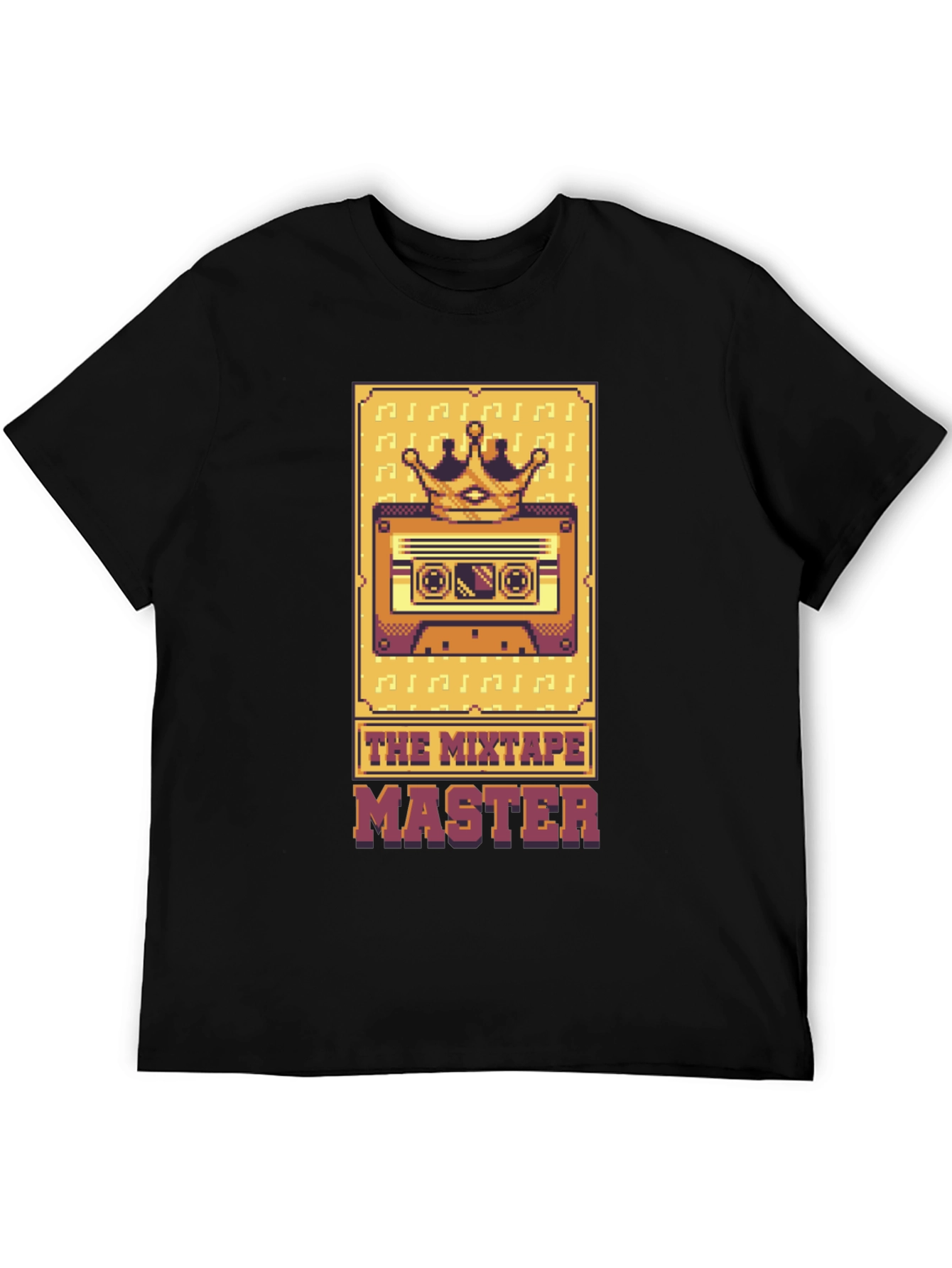 The Mixtape Master Black T-Shirt