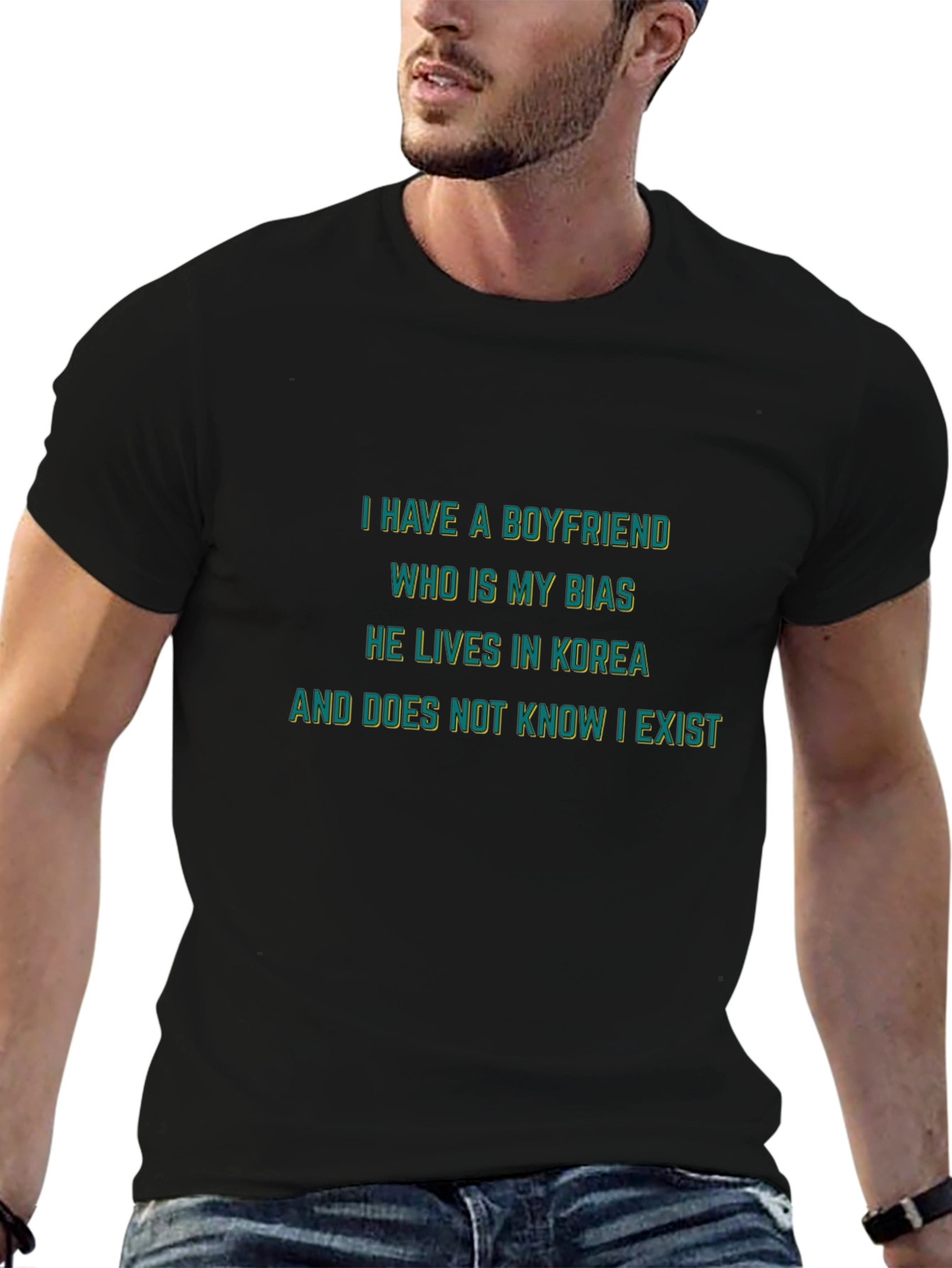 Boyfriend Bias Novelty T-Shirt