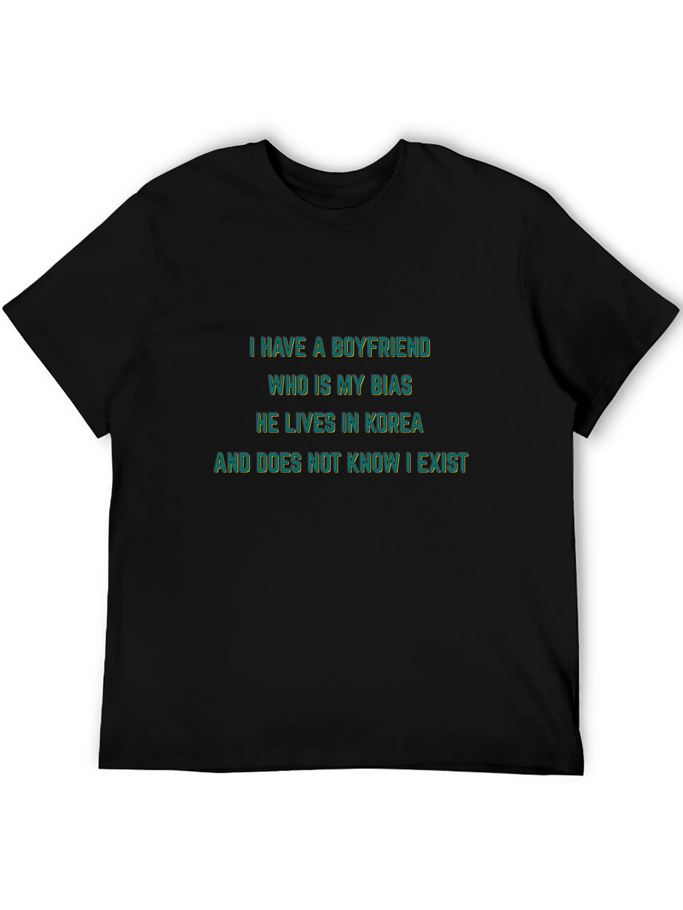 Boyfriend Bias Novelty T-Shirt